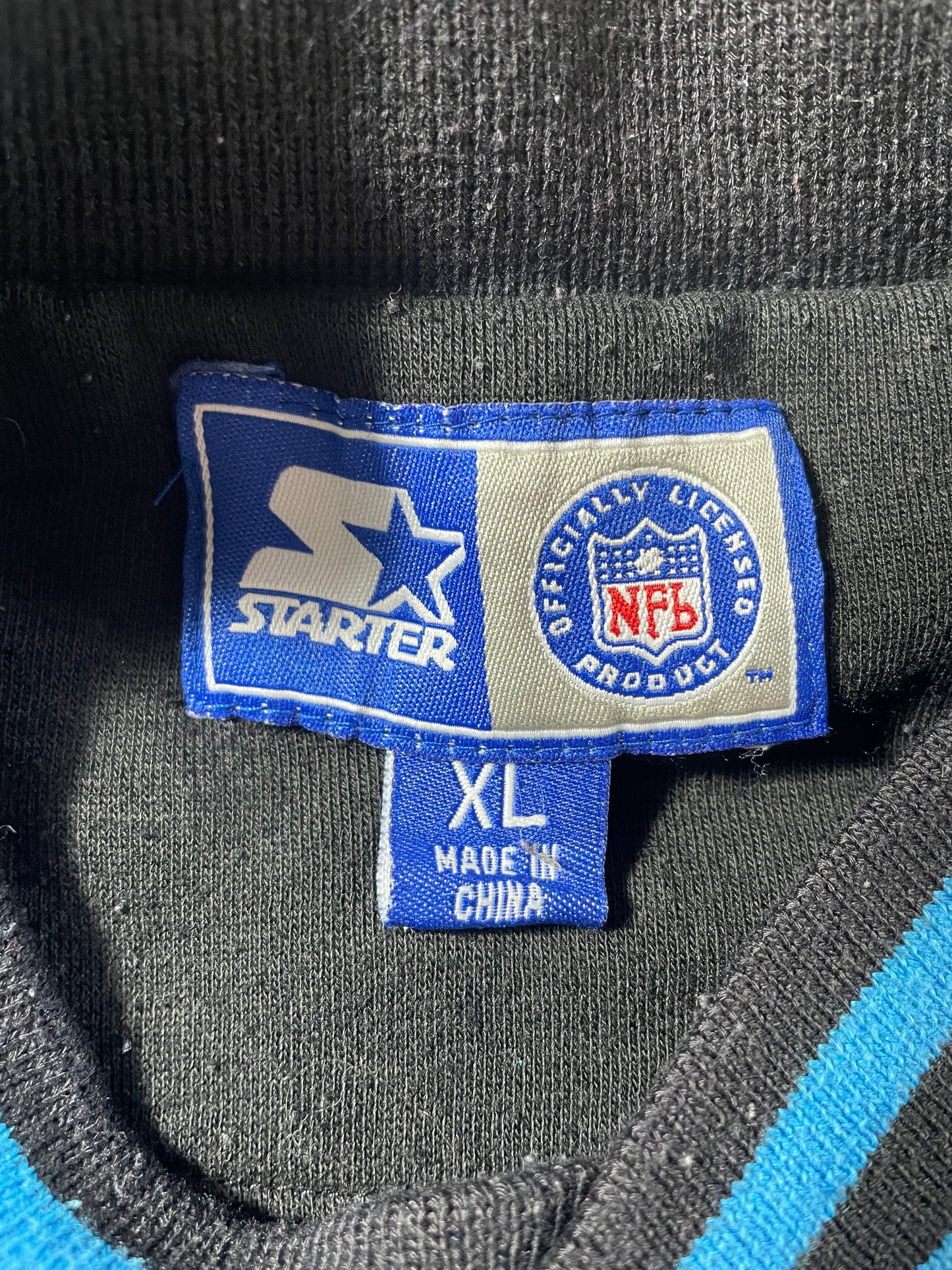 90’s STARTER X CAROLINA PANTHERS Size XL NFL Sweat-Shirt / F5919S