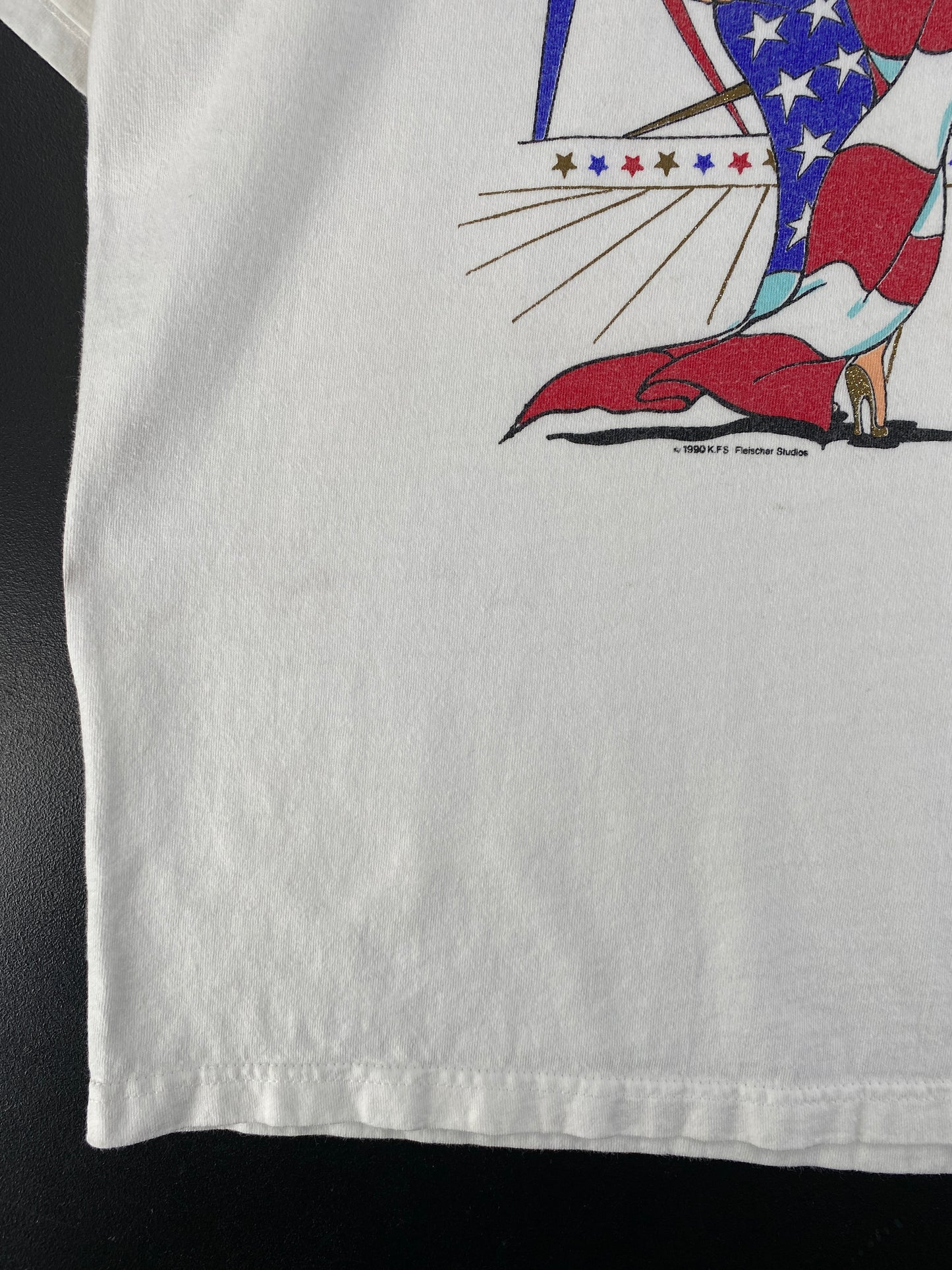 Vintage BETTY BOOP Size No Tag (Approx.XL) Vintage T-shirt / F9558T