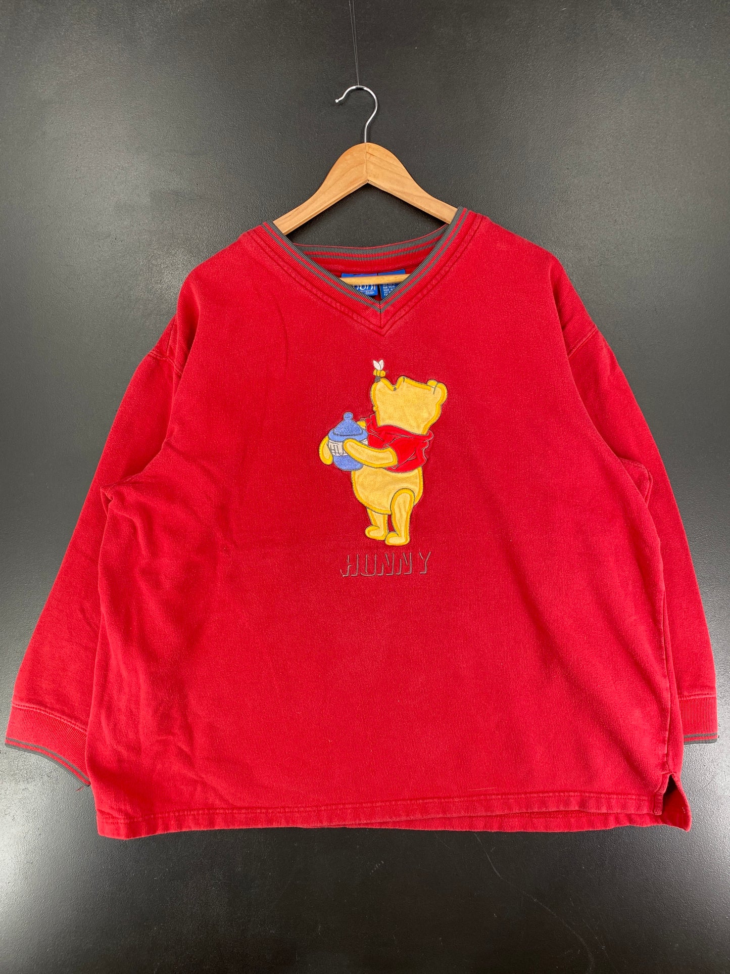 00' DISNEY POOH Size XL Vintage Sweat-shirt / F3148S