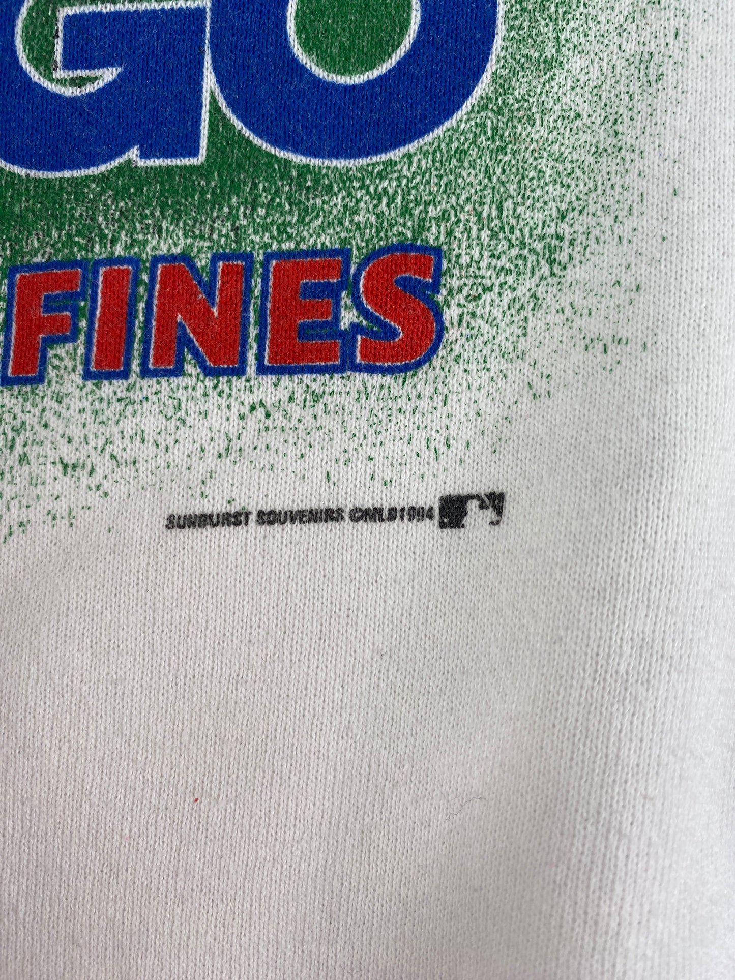 1994 CHICAGO CUBS Made in USA Size XL Vintage MLB Sweat-Shirt / F8497S