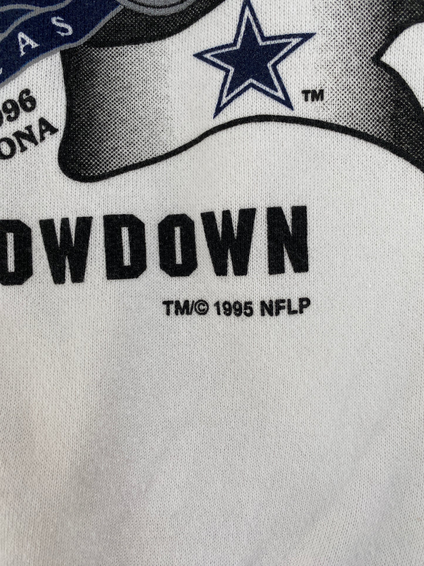 1995 STEELERS vs COWBOYS SUPER BOWL Size L Vintage NFL Sweat-Shirt / G1759S