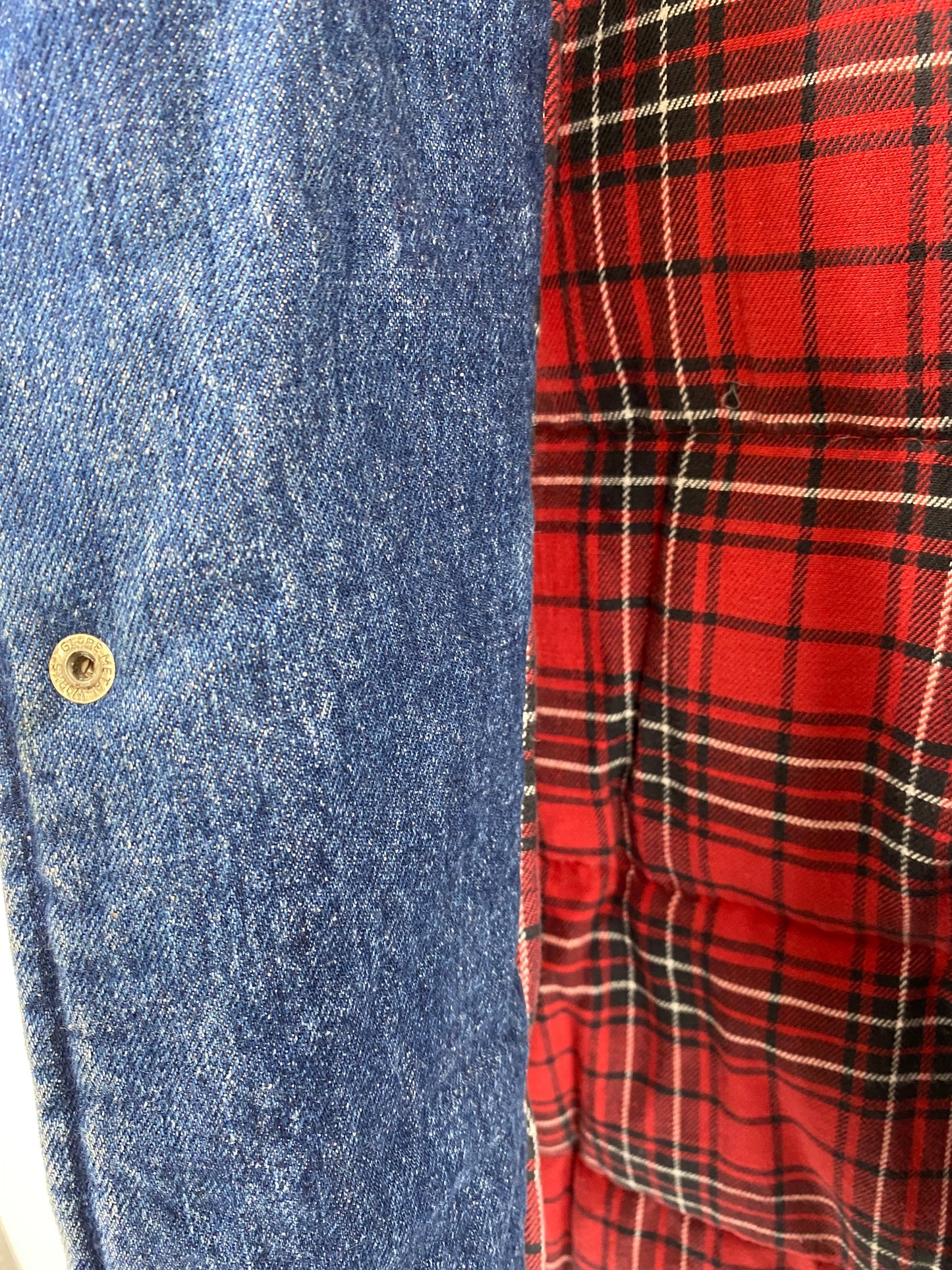 90's RALPH LAUREN Size M Vintage Denim Vest / F7094J