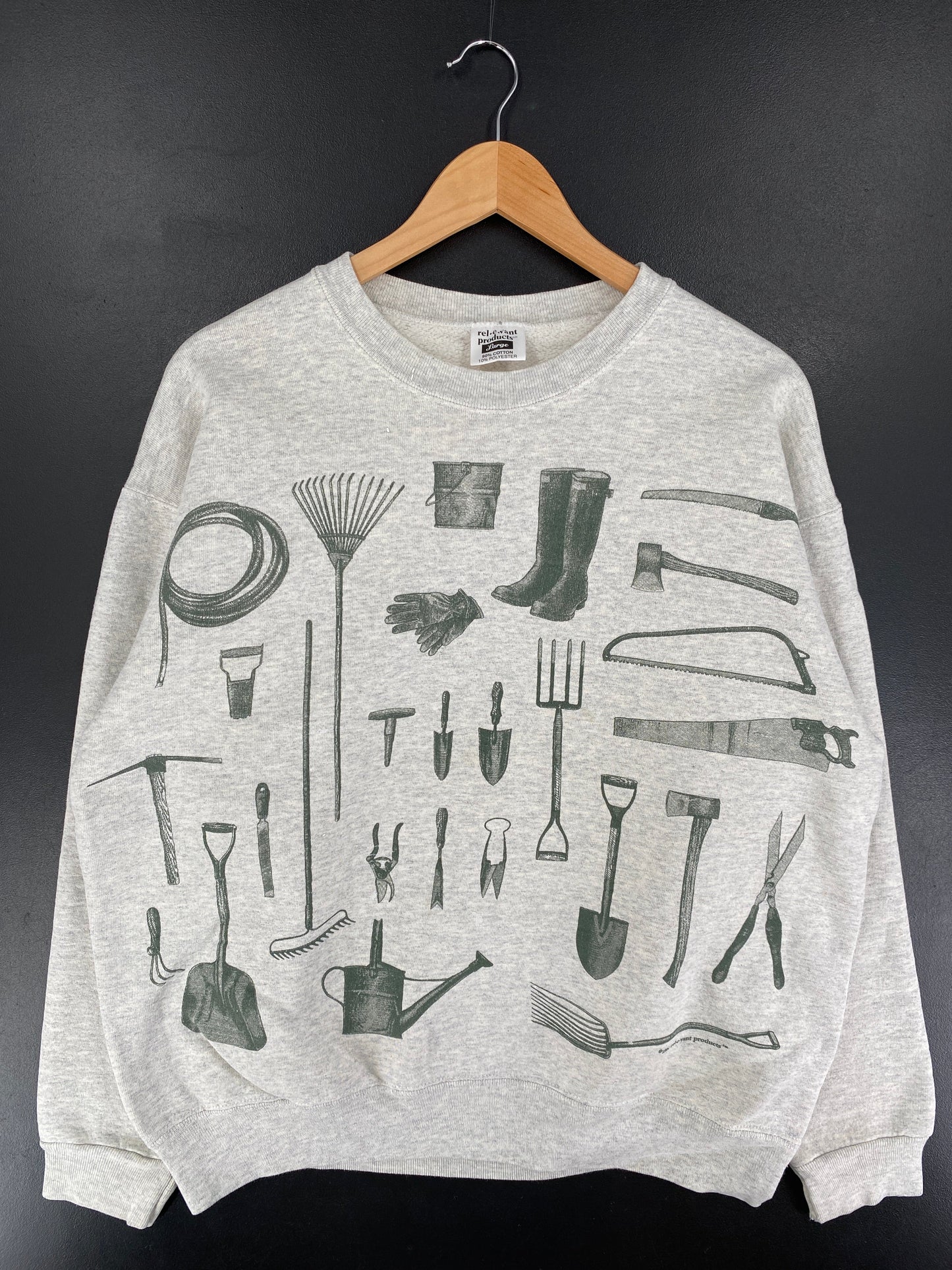 1994 REL-E-VANT PRODUCTS Size L Vintage Sweat-Shirt / G7066S