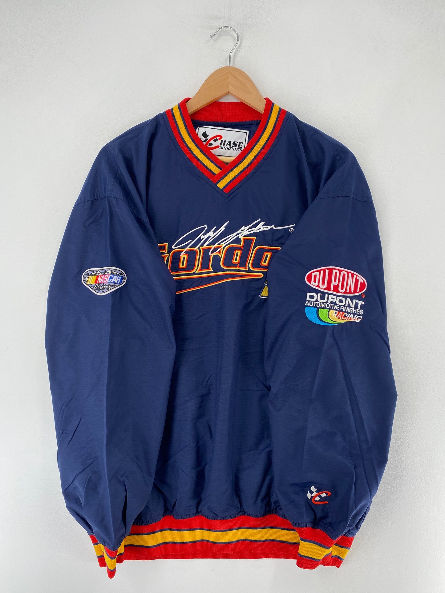 Vintage JEFF GORDON Size L Racing Nylon Jacket/ F3485N