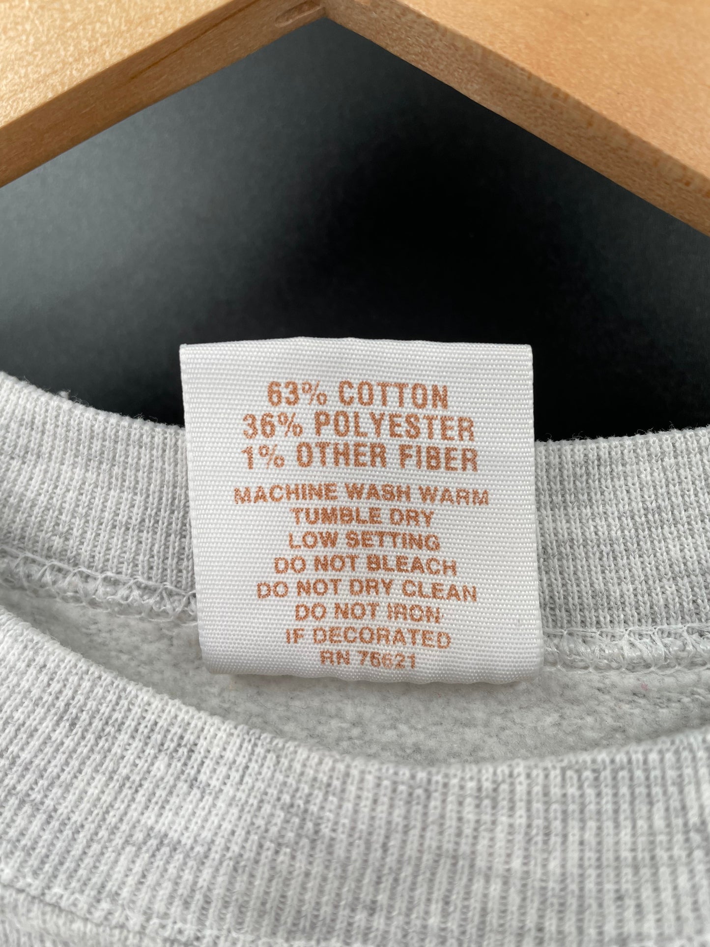 1993 LOONEY TUNES TAZ Made in USA Size XL Vintage Sweat-shirt / F6786S