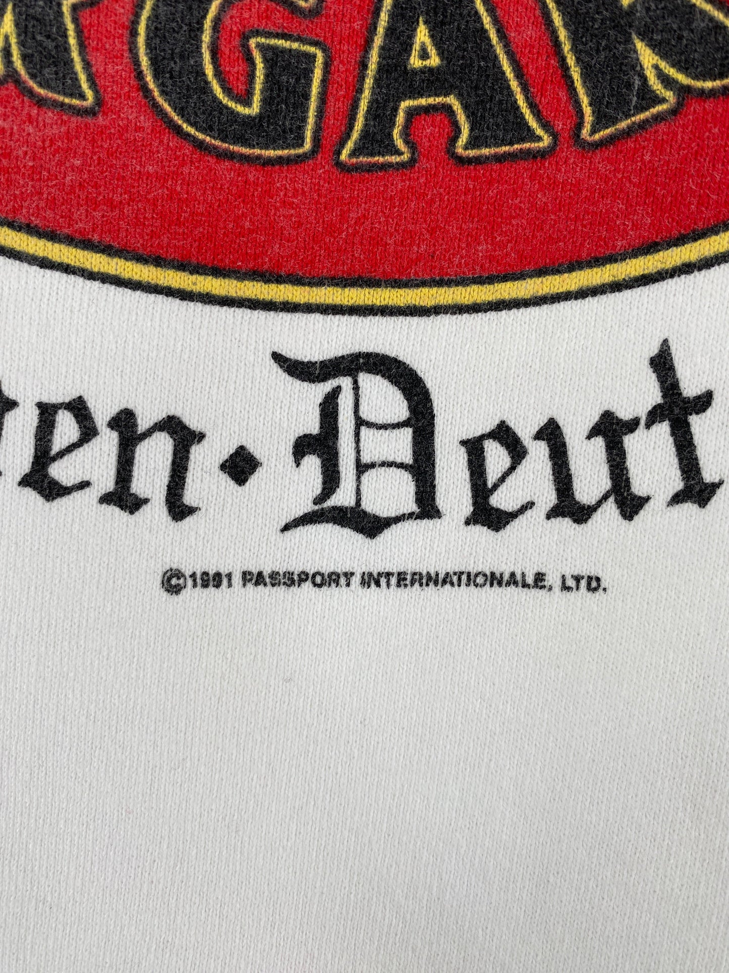1991 ERWIN'S BIER GARTEN Made in USA Size XL Vintage Sweat-shirt / G2180S