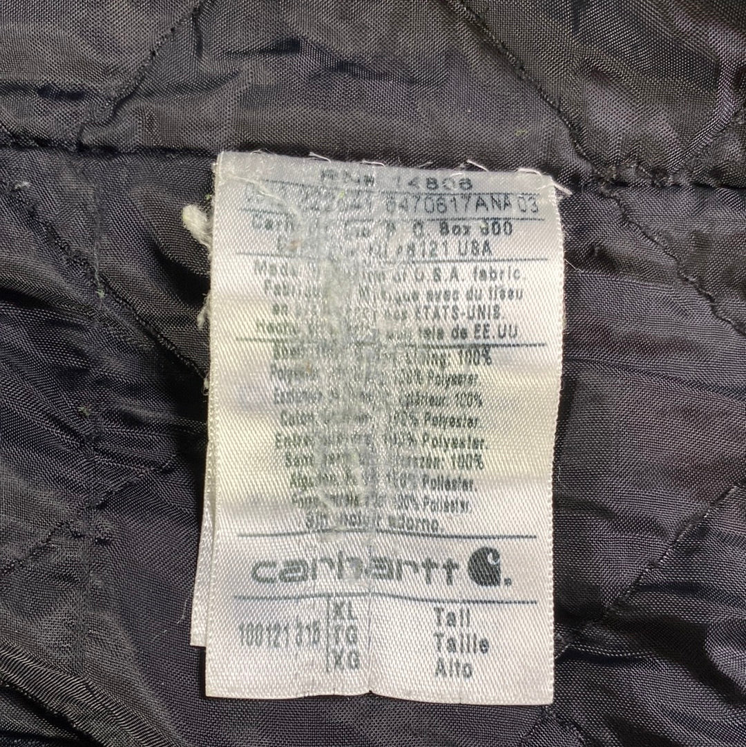 Vintage CARHARTT Size XL Duck Vest / F9701J