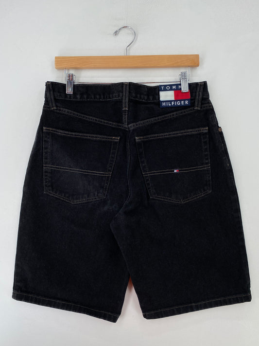 90’s TOMMY JEANS Size W32 x L11.5 Denim Shorts / F9911P