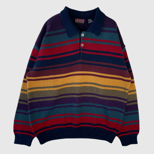(L) 90's JANTZEN Vintage Knitwear / A0039K