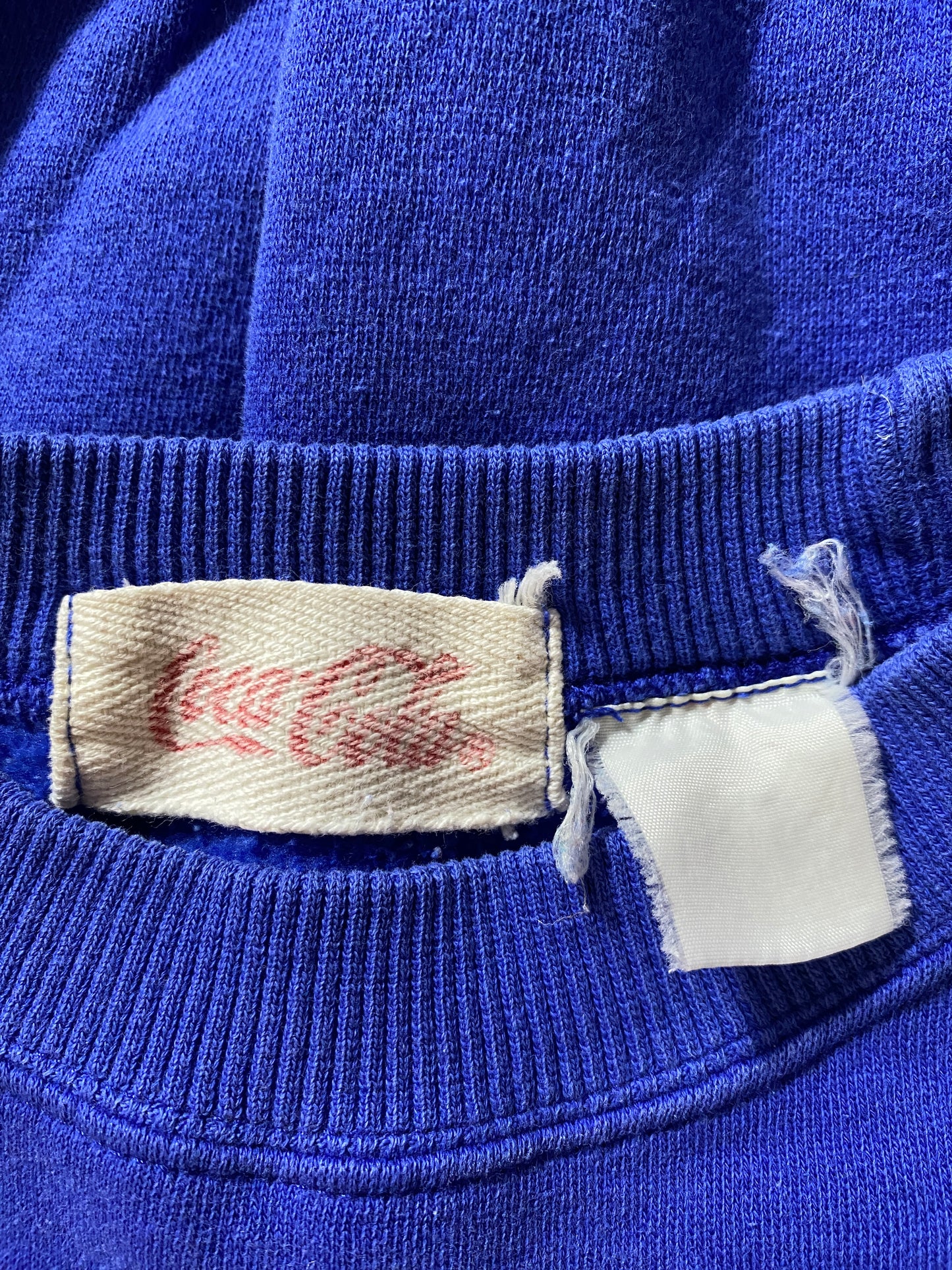 80’s COCA COLA Size Approx. L Sweat-Shirt / G4588S