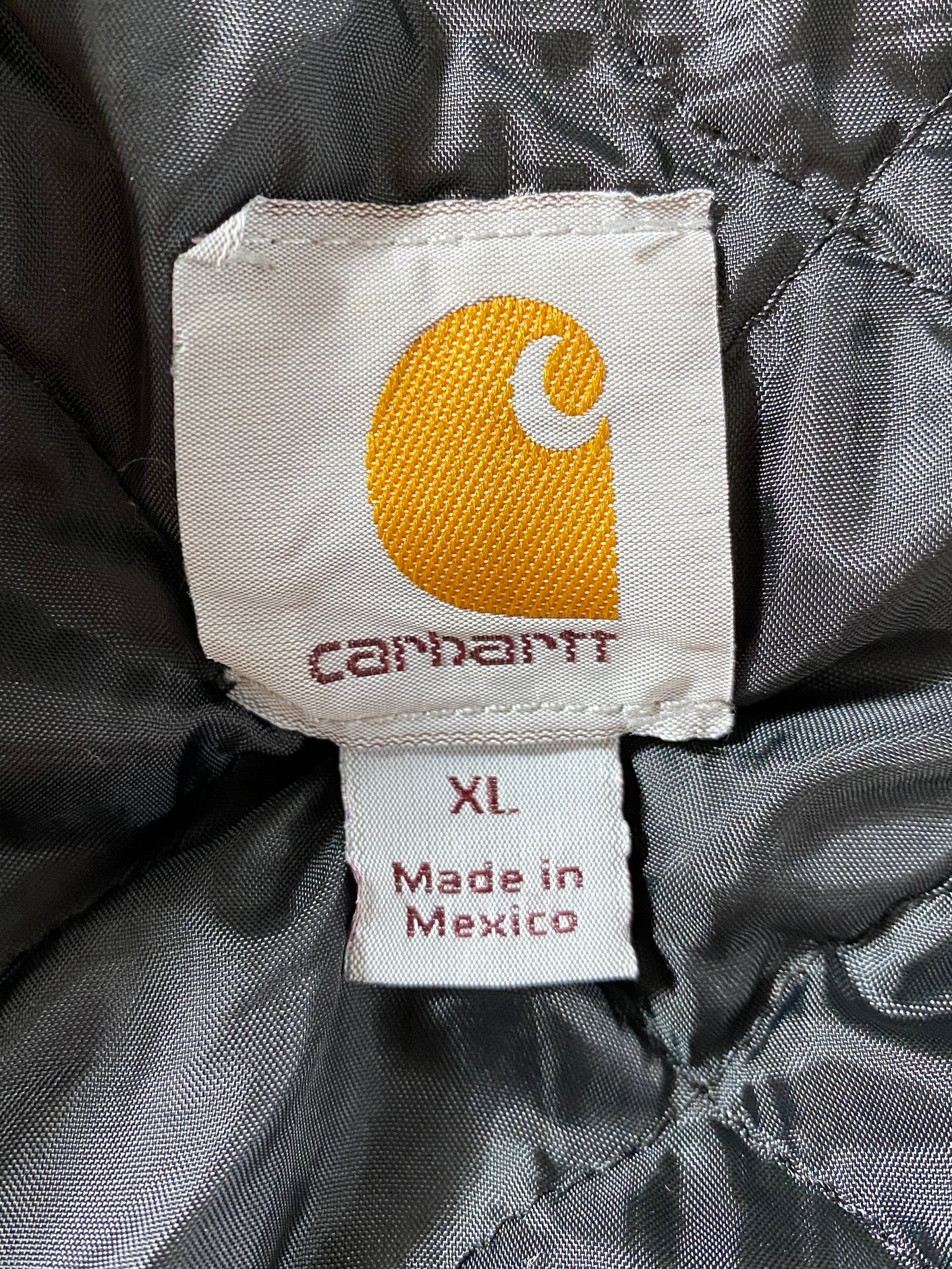 .Vintage CARHARTT Size XL Vintage Zip-up Hoodie Sweat-Shirt / F3020S