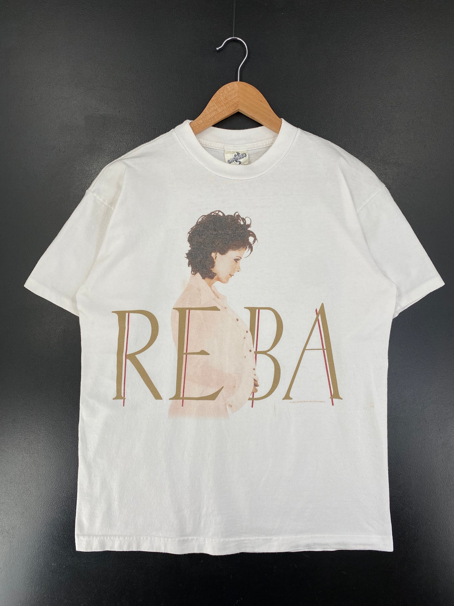 1997 REBA MCENTIRE Made in USA Size L Vintage T-shirt / G1472T