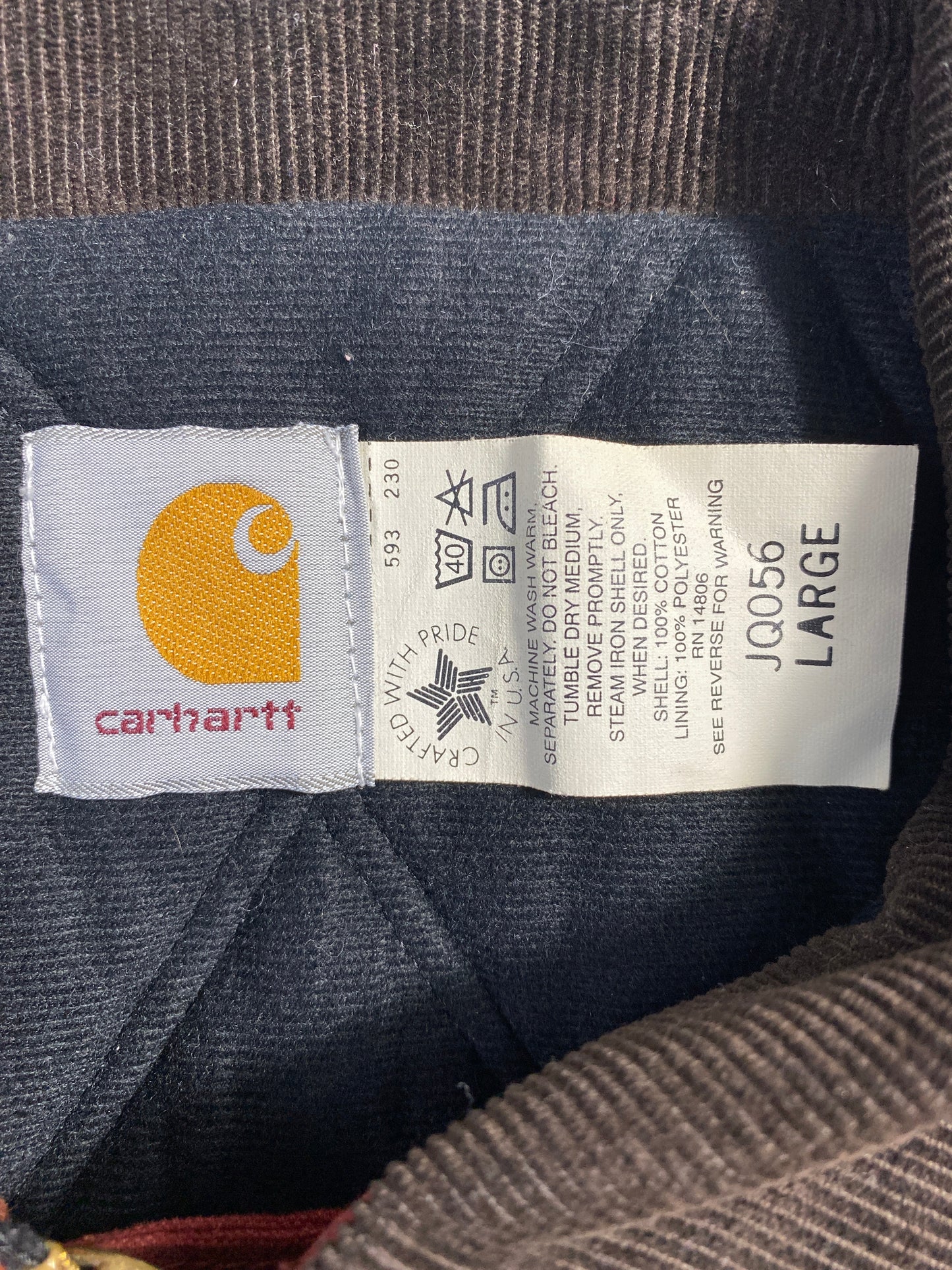 90’s CARHARTT Made in USA Size L Duck Jacket / F7314J