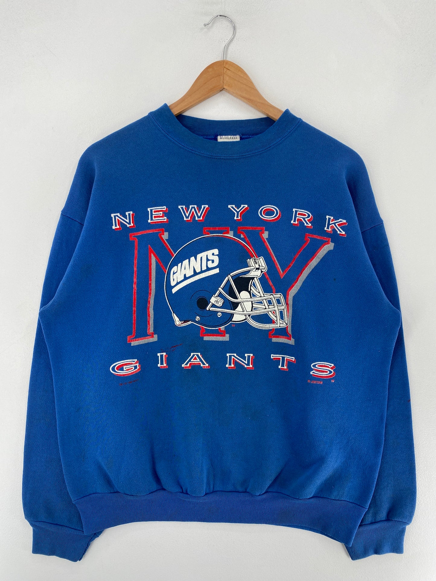 .1992 NEW YORK GIANTS Made in USA Size L Vintage NFL Sweat-Shirt/ F6223S