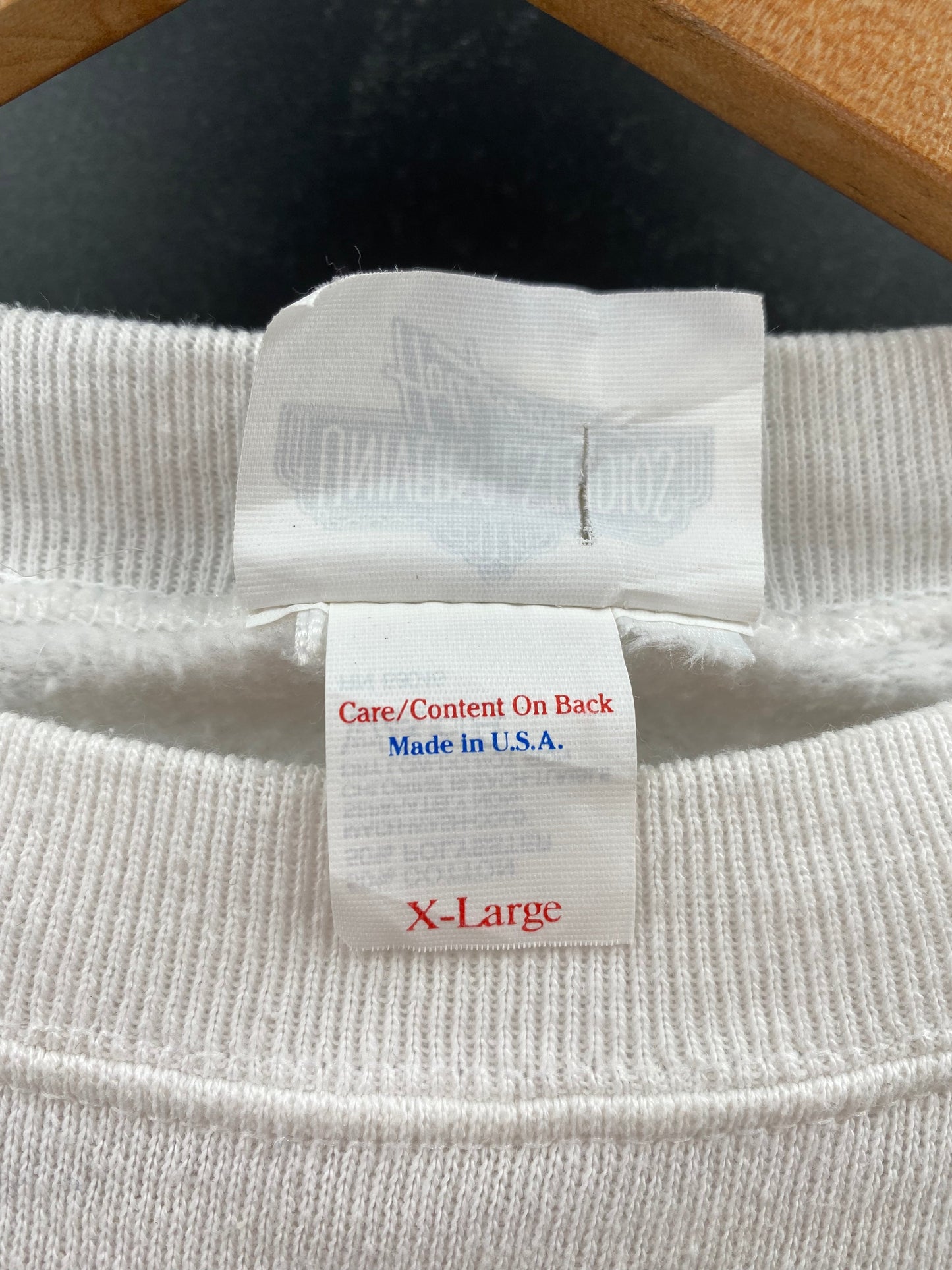 90’s UNIVERSAL STUDIOS THE BIG ONE EARTHQUAKE Made in USA Size XL Sweat-shirt / F6290S