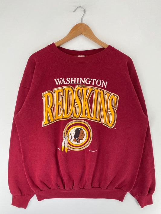 1993 WASHINGTON REDSKINS Made in USA Size XXL Vintage NFL Sweat-Shirt / G4245S