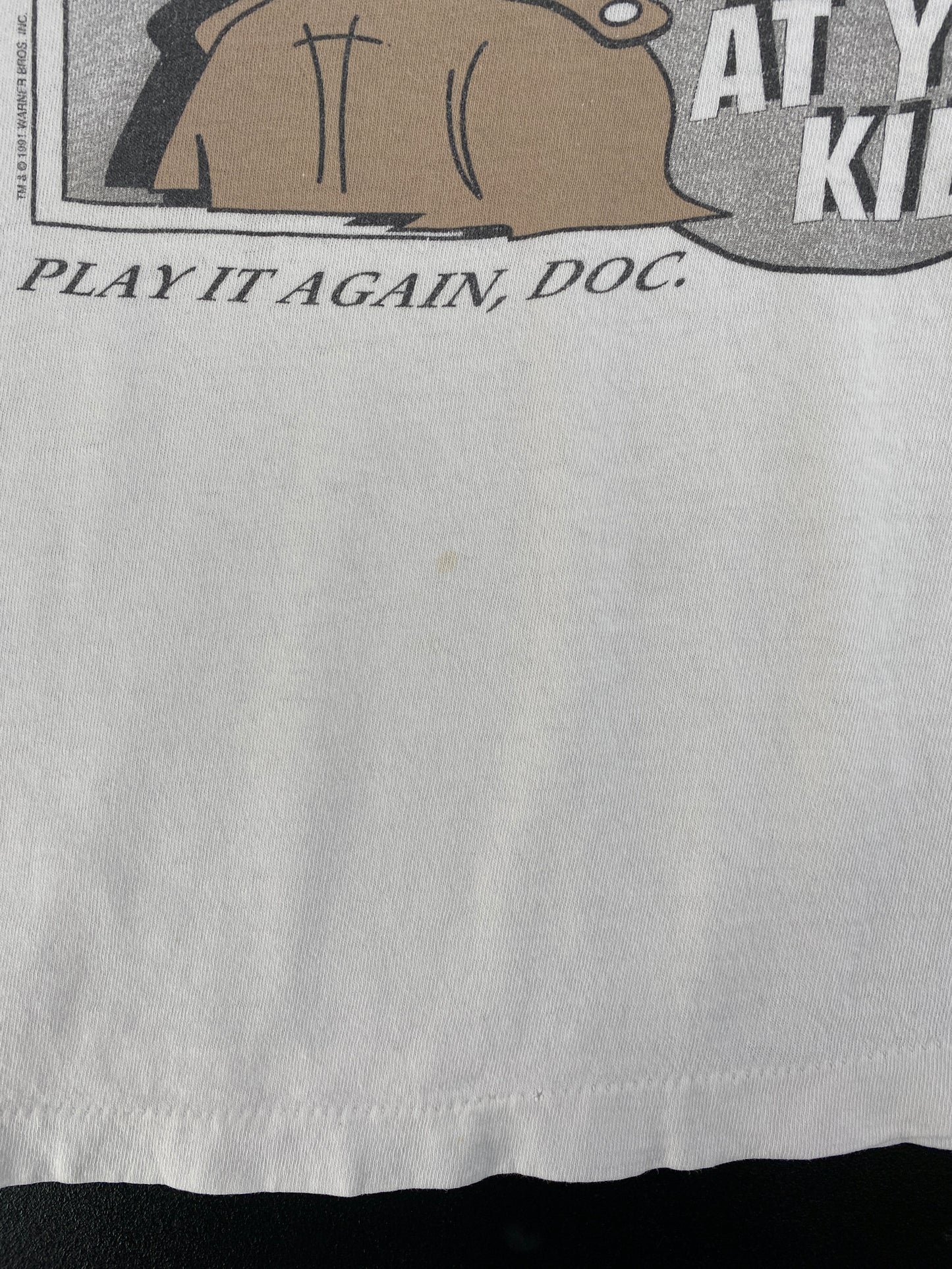 (M) 1991 LOONEY TUNES BUGS BUNNY T-Shirt / A0433T