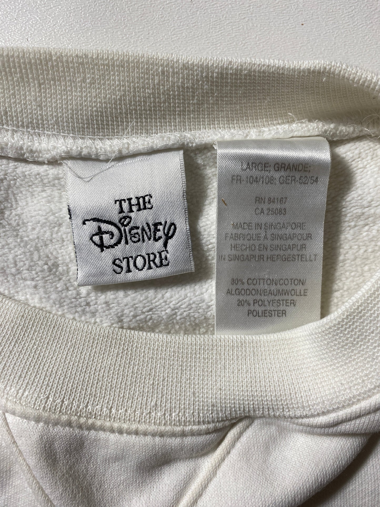 00' DISNEY WINNIE THE POOH Size L Vintage Sweat-shirt / F9137S