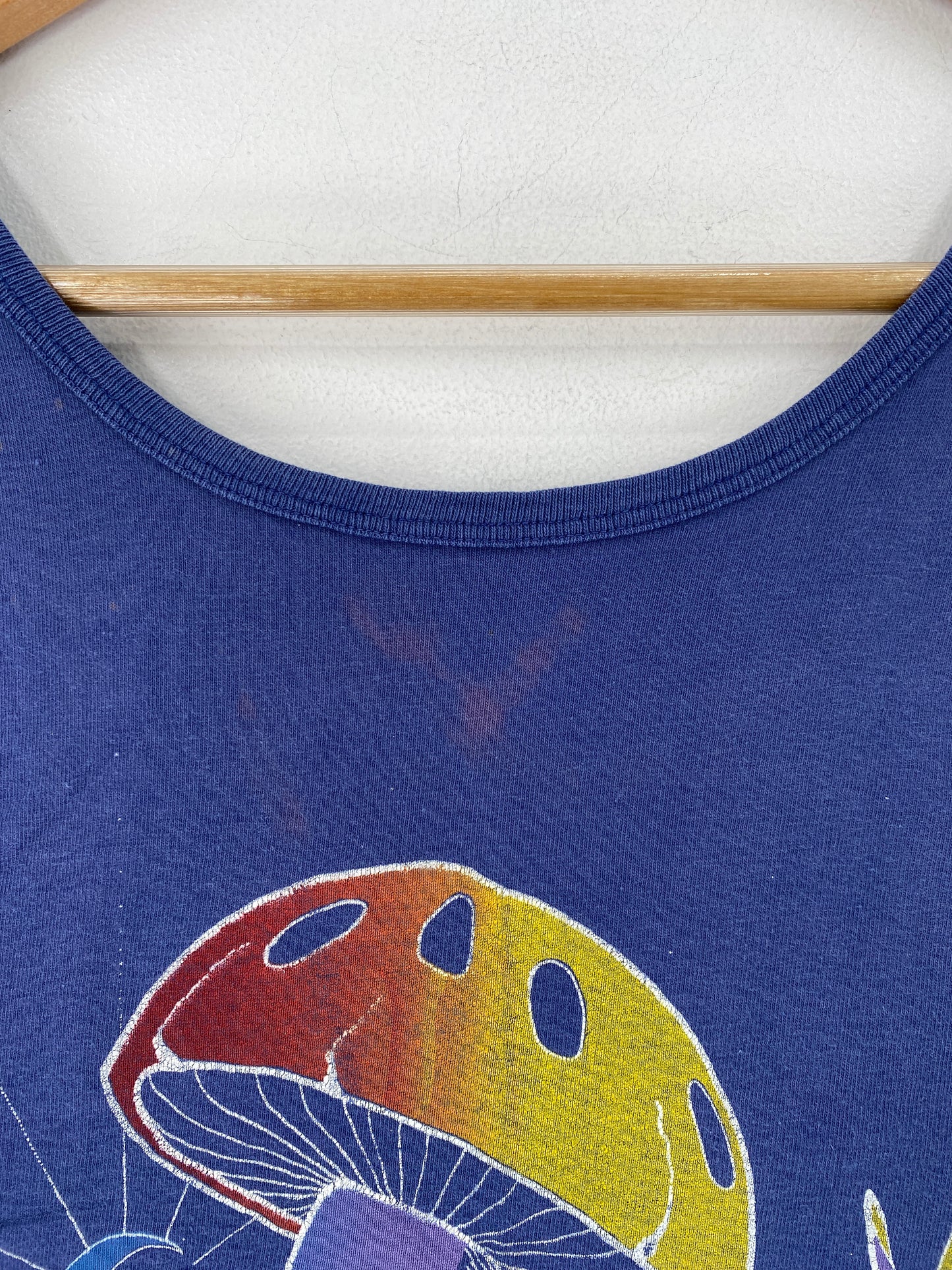 .80’s MAGIC MUSHROOM Size No tag (Approx. L) Tank Top / F9362T