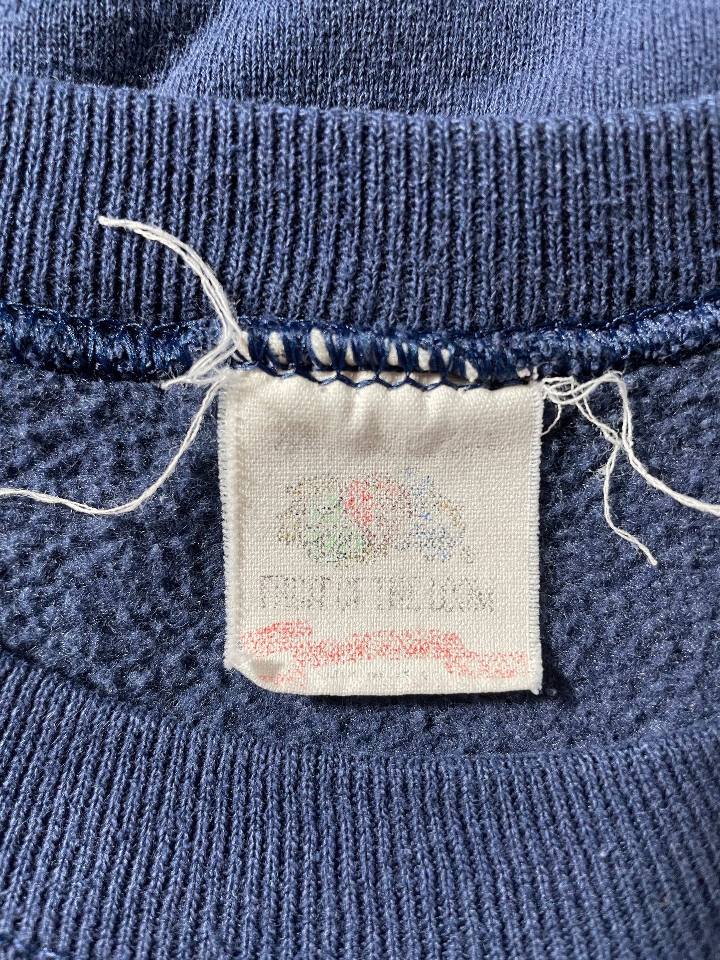 1992 ATLANTA BRAVES Made in USA Size XL Vintage MLB Sweat-Shirt / F7545S