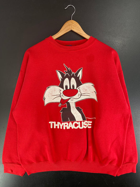 1983 LOONEY TUNES Made in USA Size XL Vintage Sweat-shirt / G3929S