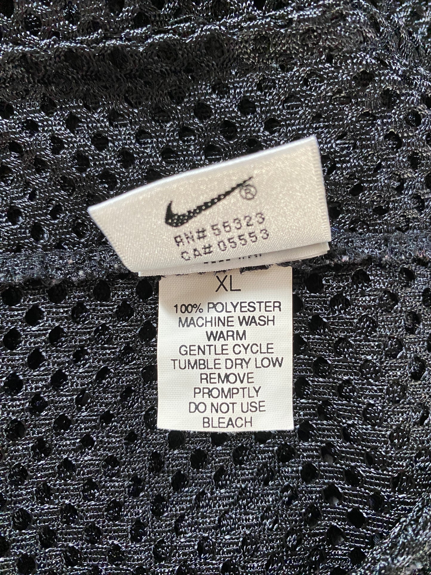 90's NIKE MINI SWOOSH Size XL Vintage Mesh T-Shirts / G3804T