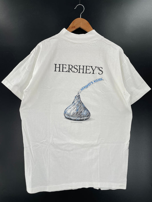 1990 HERSHEY’S Made in USA Size XL Vintage T-Shirt / E7368T