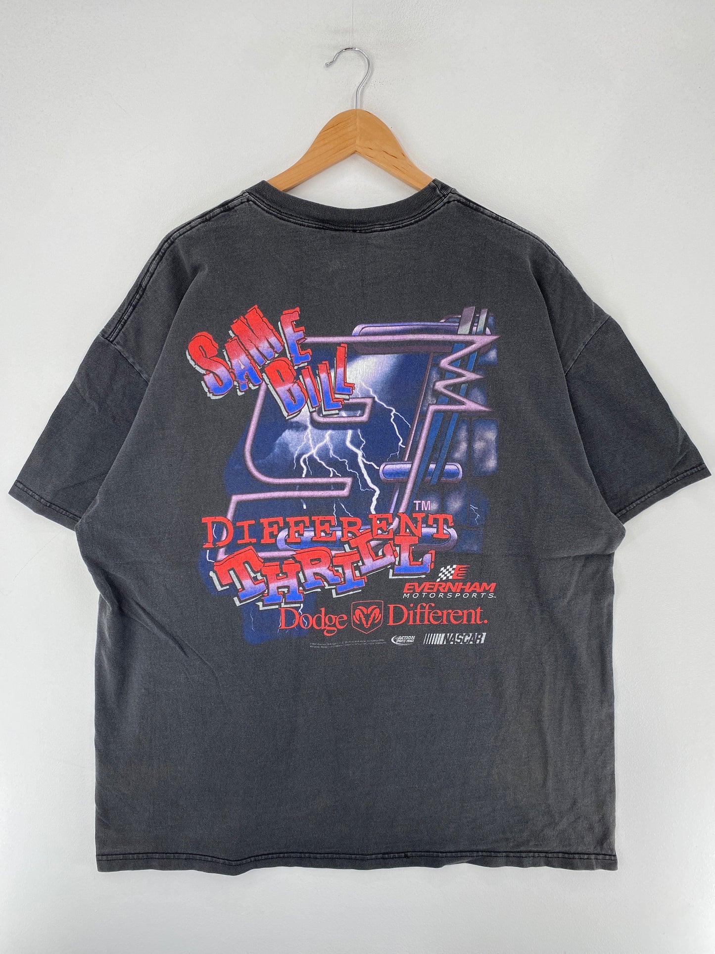 Vintage NASCAR BILL ELLIOTT DODGE Size XL Vintage Racing T-Shirt / F2684T