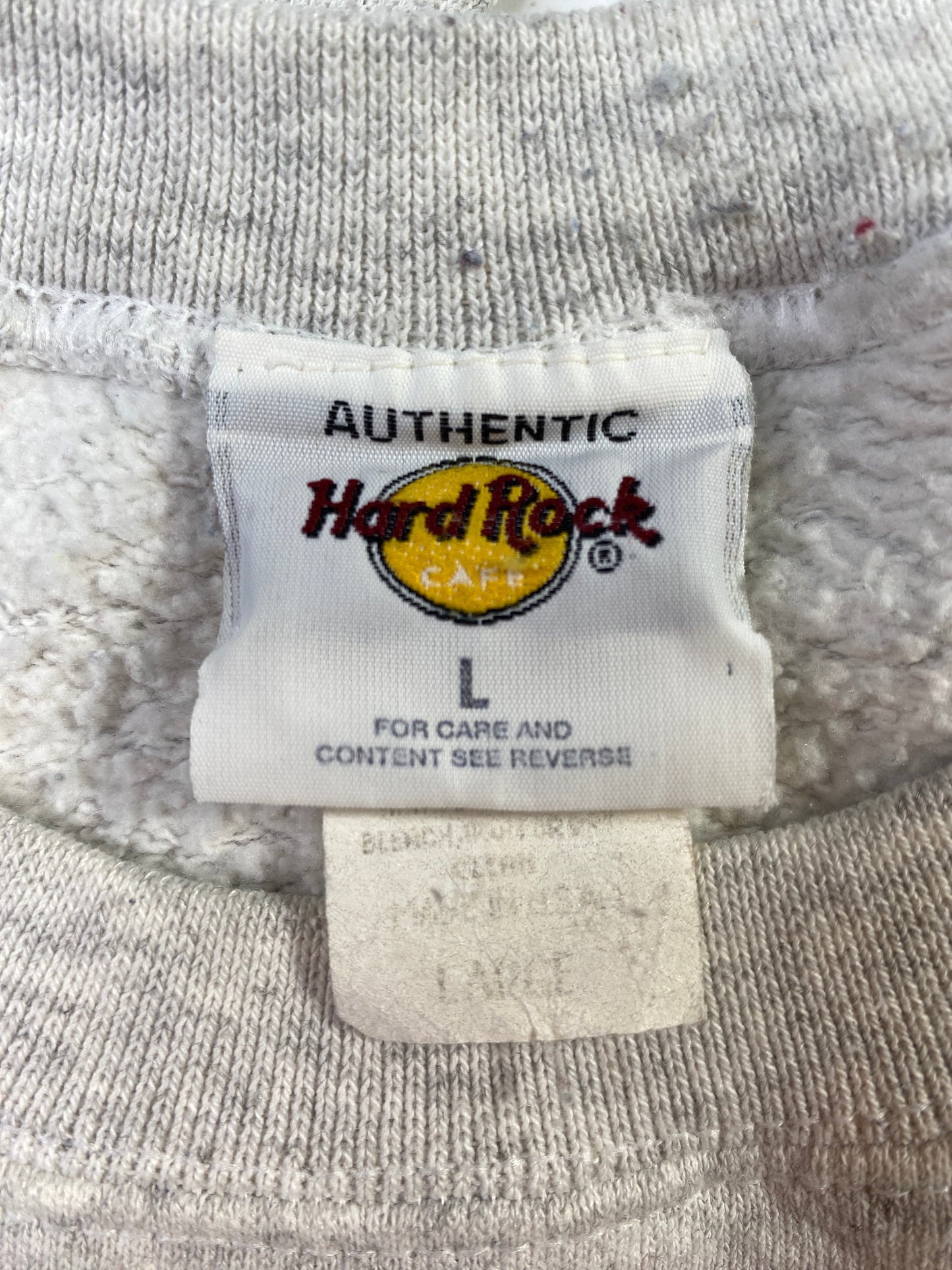 90's HARD ROCK MYRTLE BEACH Made in USA Size L Vintage Sweat-Shirt / G4306S