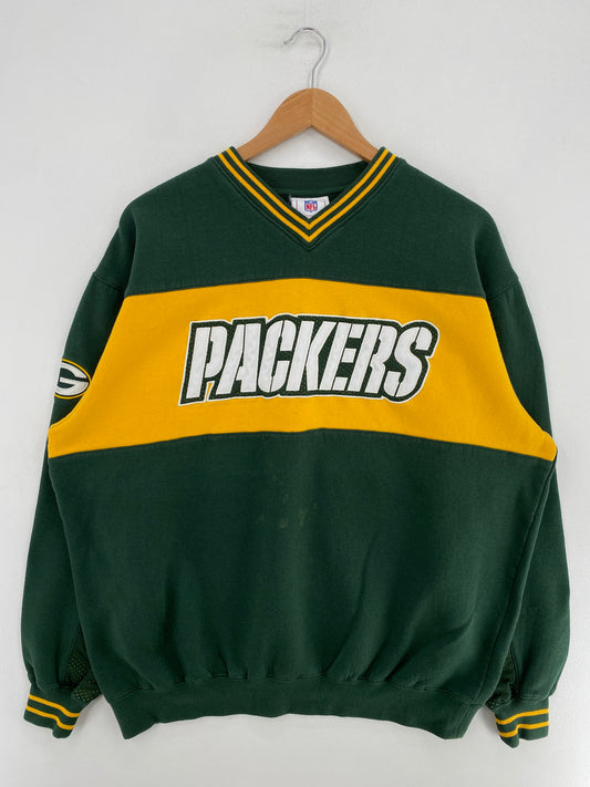 00’ GREEN BAY PACKERS Size L NFL Sweatshirt / G5146S