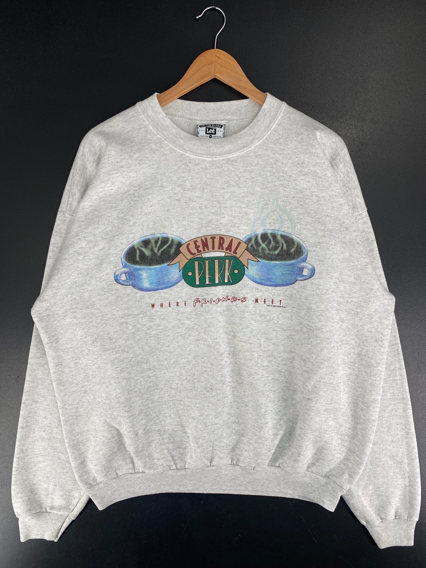 1995 FRIENDS Made in USA Size XL Vintage Sweat-Shirt / F4505S