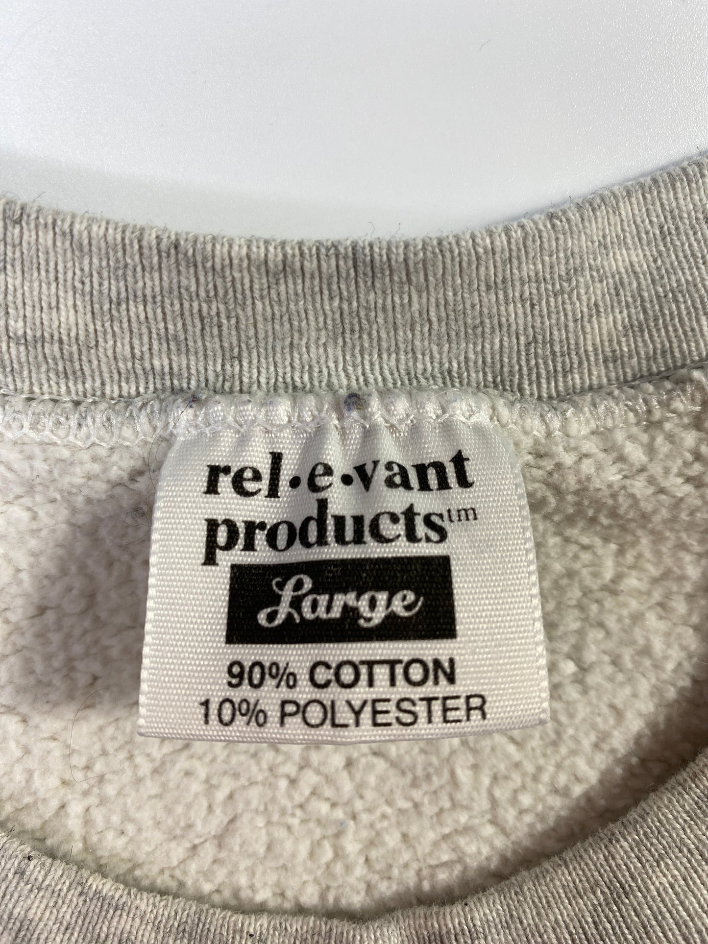 1994 REL-E-VANT PRODUCTS Size L Vintage Sweat-Shirt / G7066S
