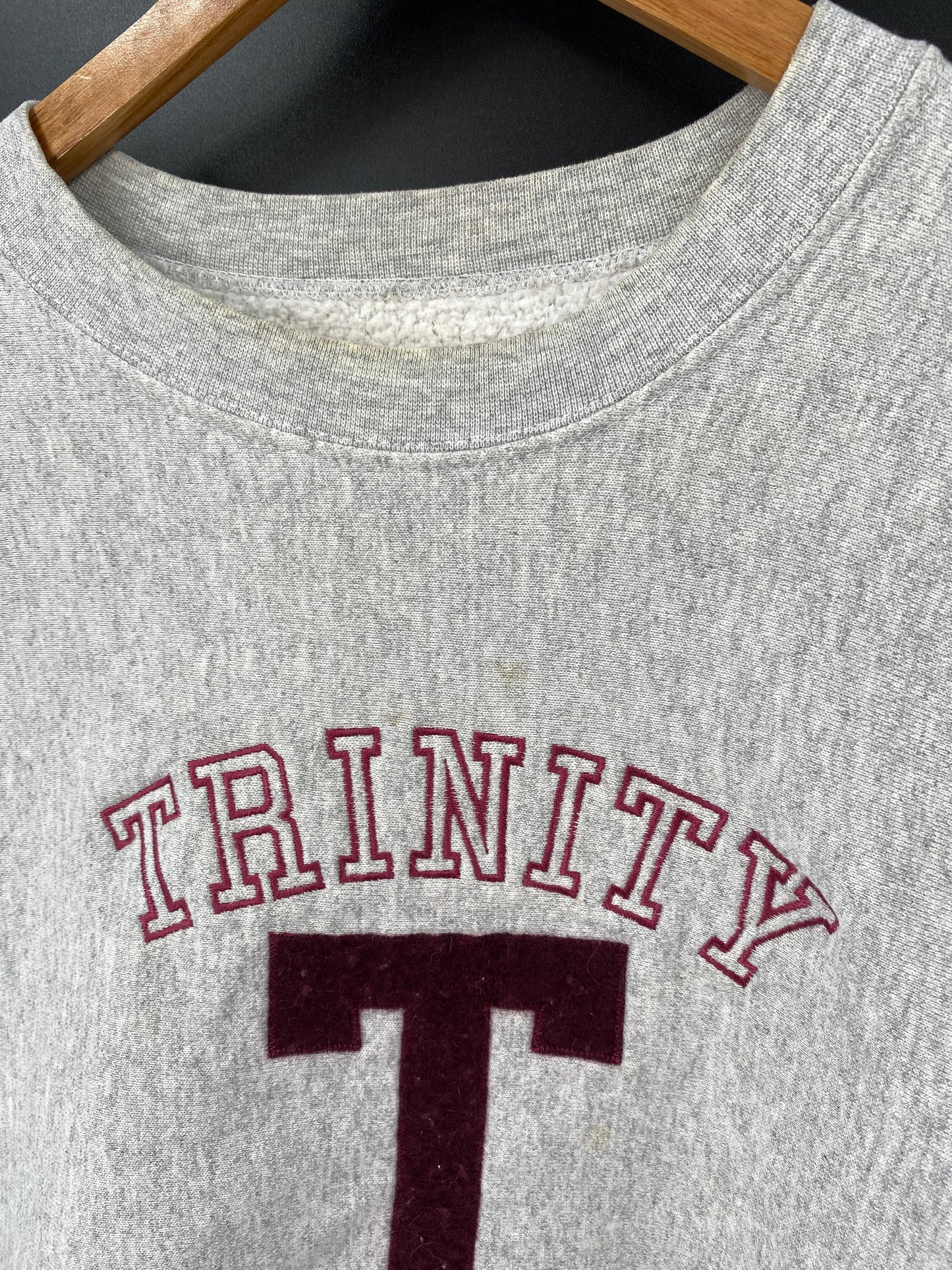 Vintage TRINITY UNIVERSITY Size XL College Sweat-Shirt / G5754S