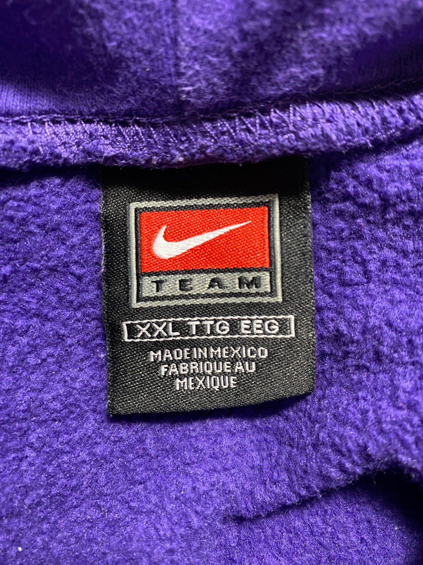 00' NIKE x K-STATE Size XXL Vintage College Hoodie Sweat Shirt / F1148S