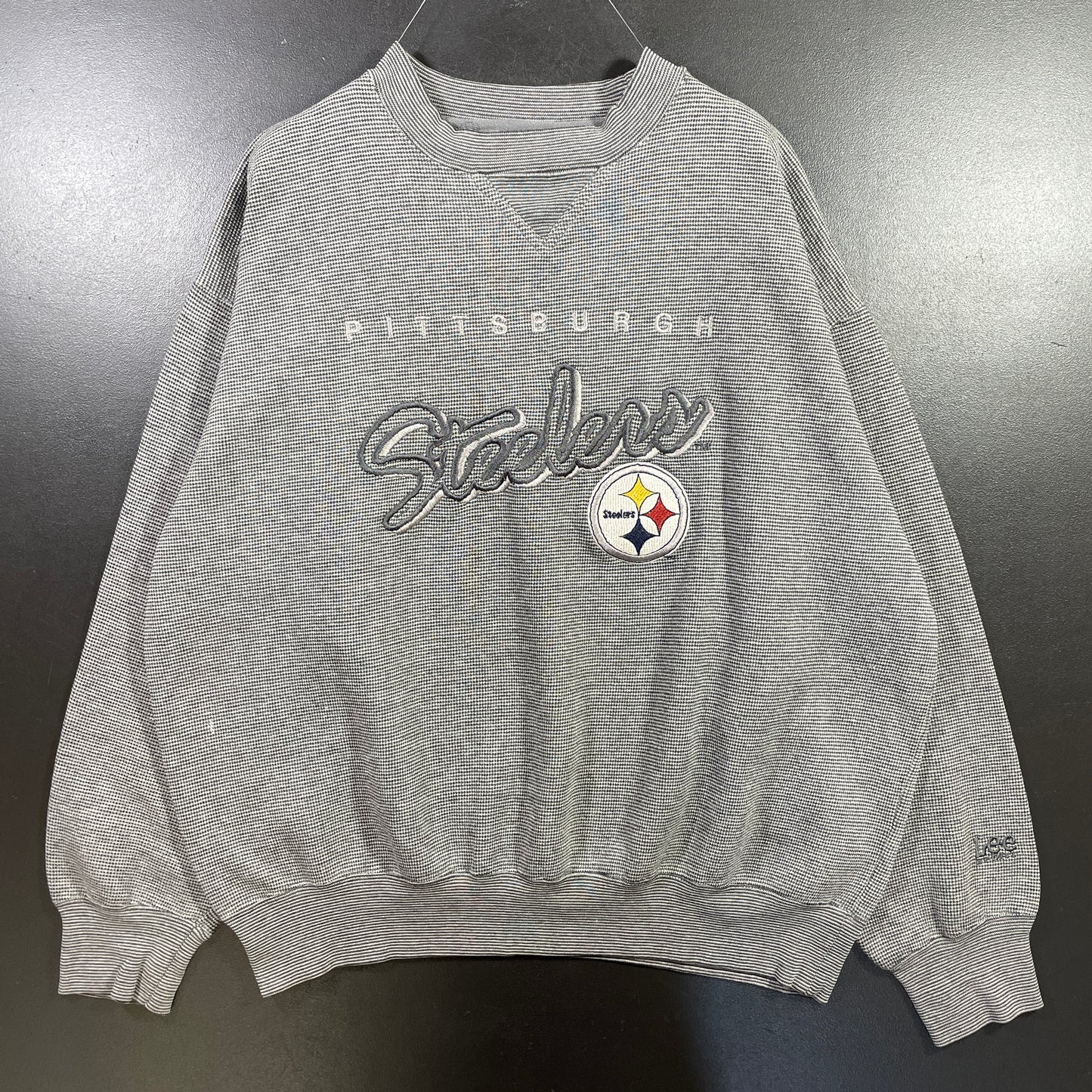 (Approx.XL) 90’s PITTSBURGH STEELERS Vintage NFL Sweatshirt / A1026S