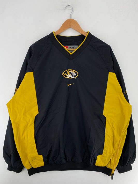 00’ NIKE x MISSOURI TIGERS Size XL Nylon College Jacket / G4762N