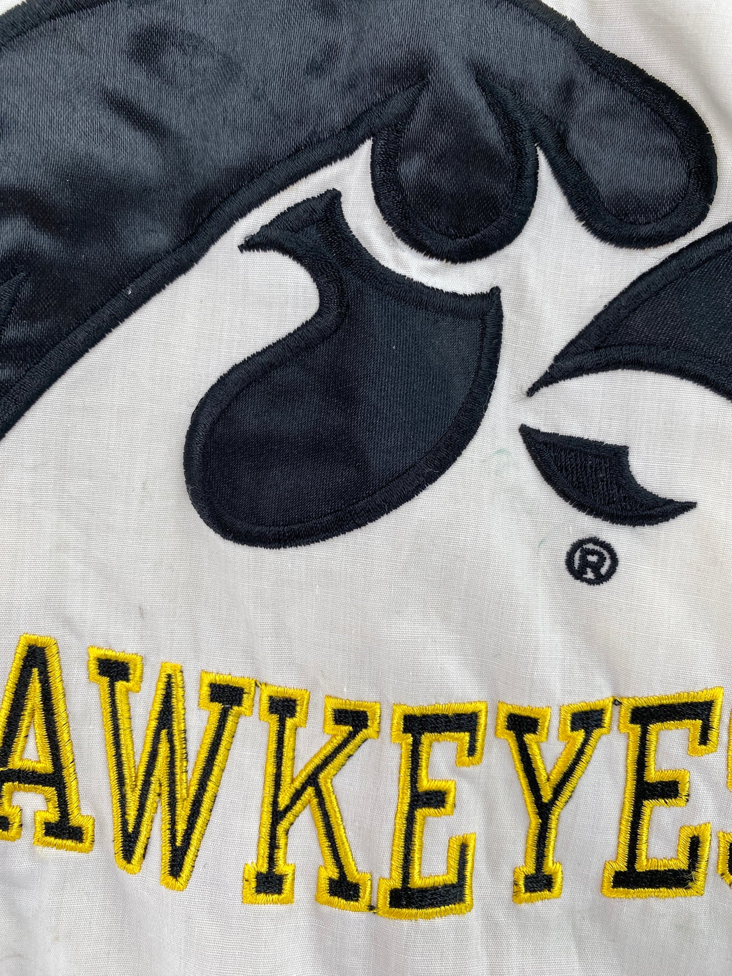 90’s STARTER x IOWA HAWKEYES Size XL Nylon Jacket / G4770N