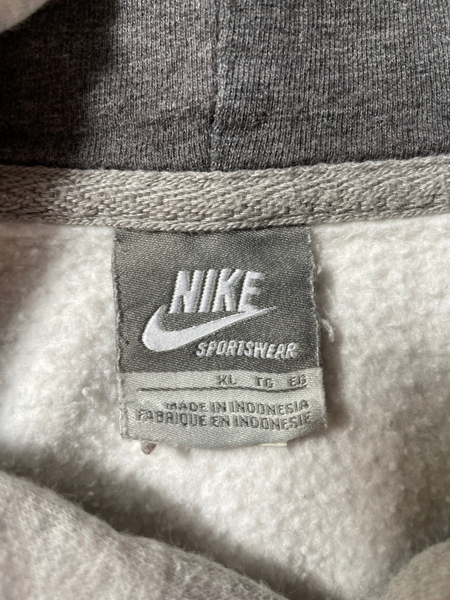 00’ NIKE MINI SWOOSH Made in USA Size XL Vintage Hoodie Sweat shirt / F3751S