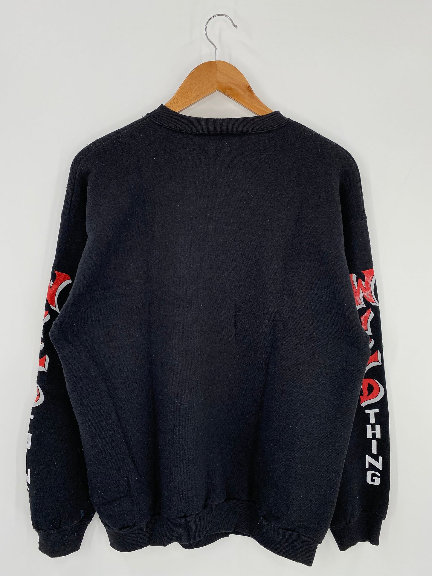 1995 LOONEY TUNES TAZ Made in USA Size L Vintage Sweat-shirt / F7212S