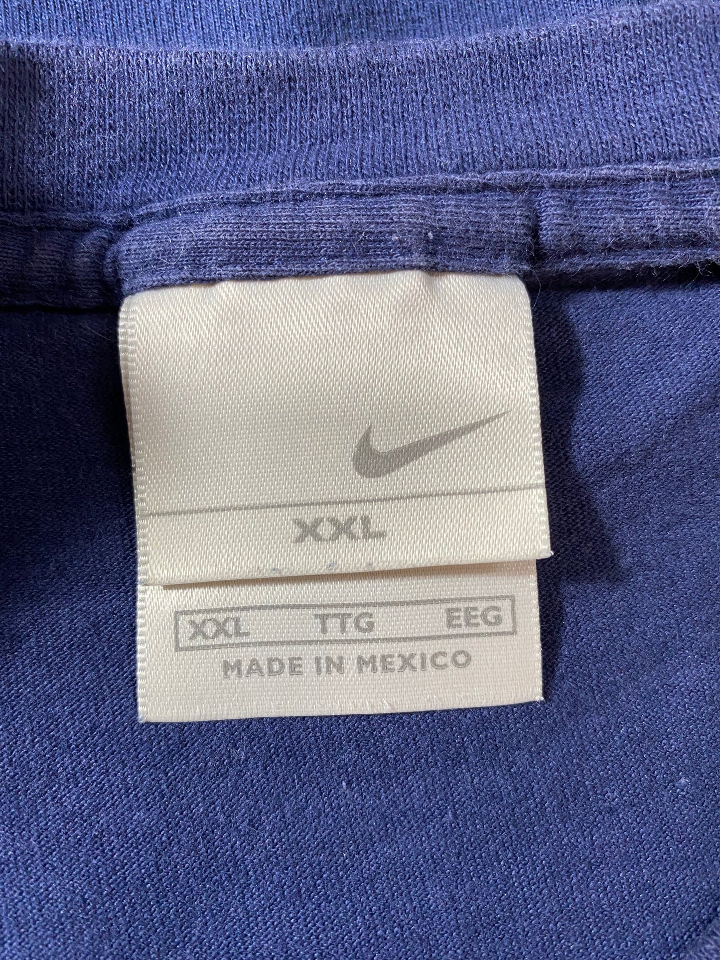 90’s NIKE MINI SWOOSH Size XXL Vintage T-Shirt / F870T