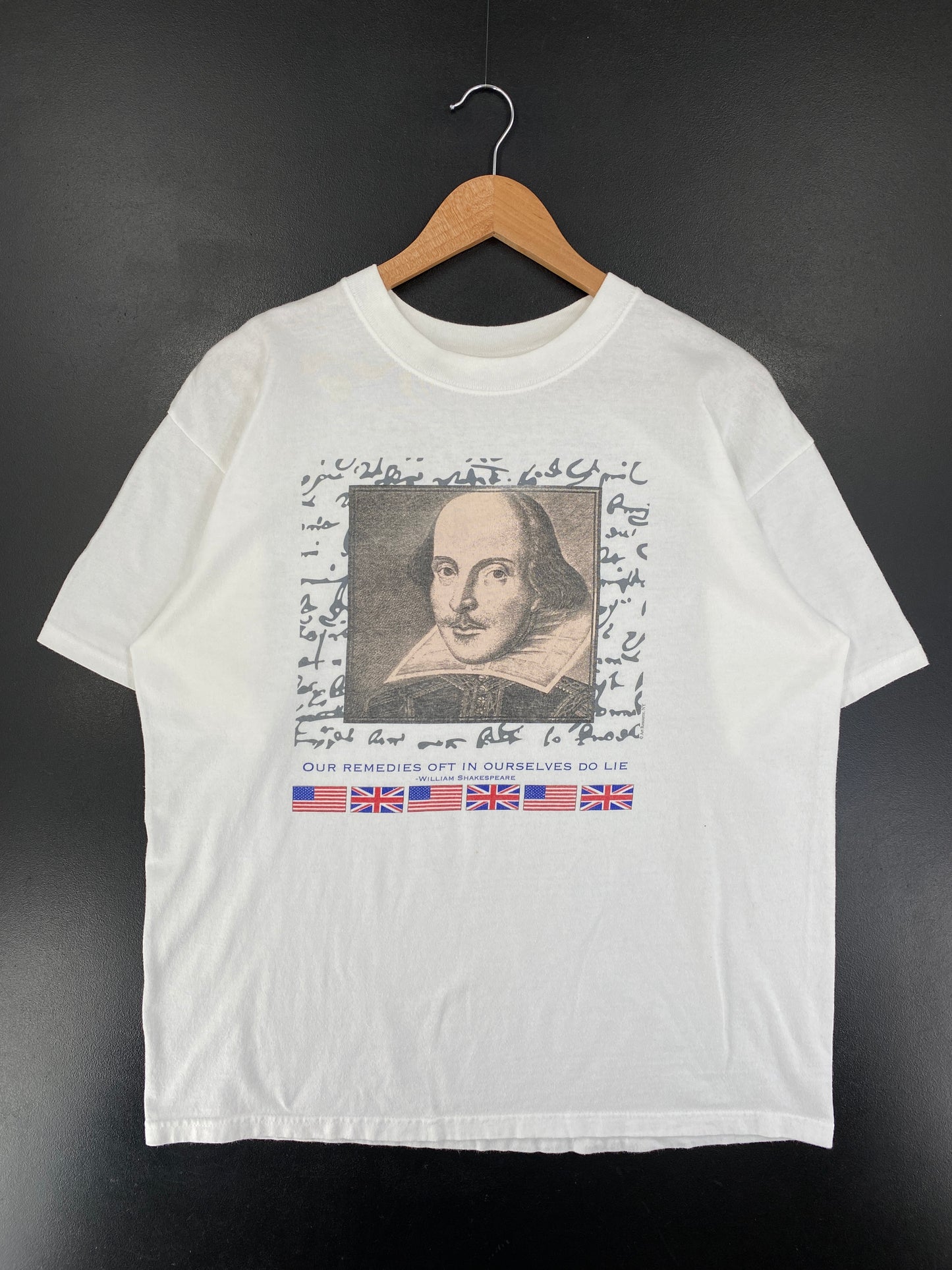 Vintage WILLIAM SHAKESPEARE Size L T-shirt / G1470T