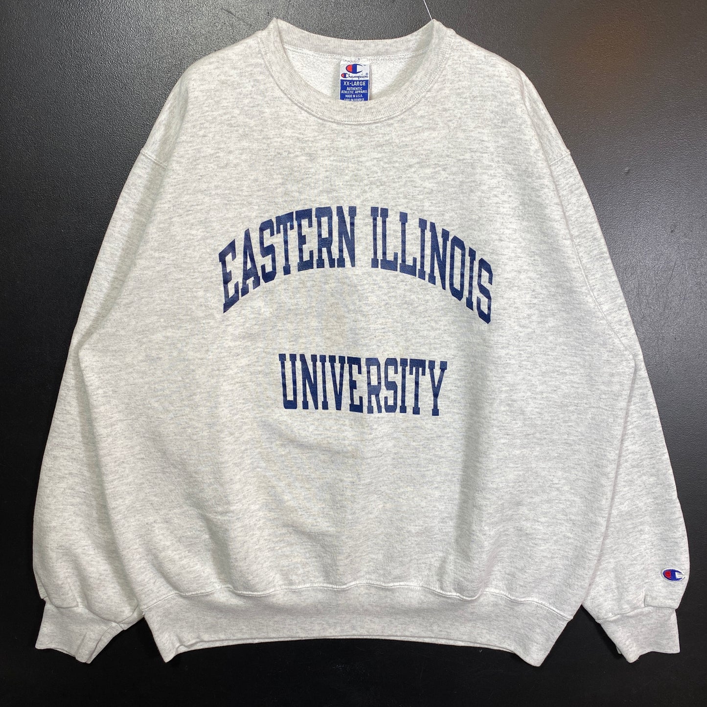 (XXL) 90's EASTERN ILLINOIS UNIVERSITY College Sweat-shirt / A0144S