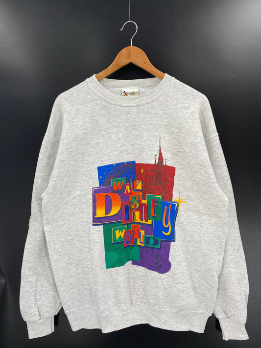 .00' DISNEY WORLD Size No tag (Approx.XL) Vintage Sweat-shirt / F1249S