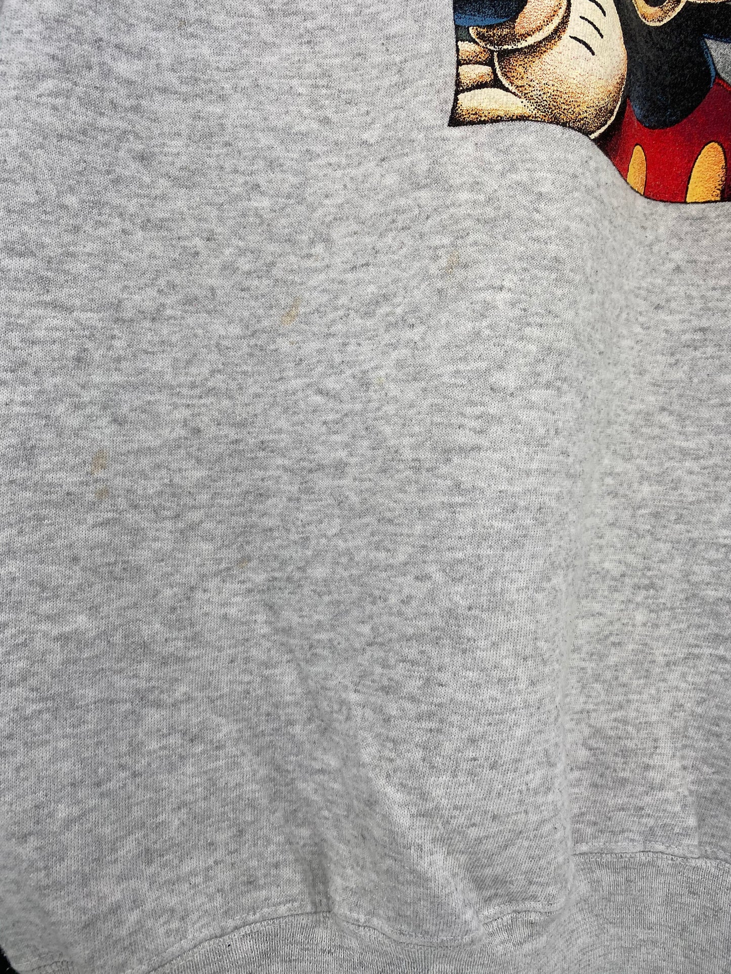 00' DISNEY MICKEY Made in USA Size XL Vintage Sweat-shirt / E7664S