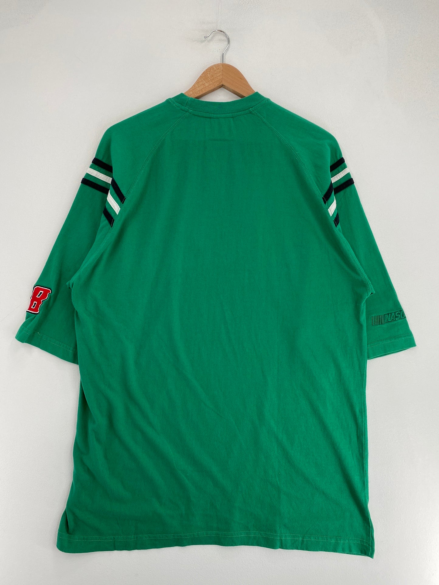 Vintage NASCAR JOE GIBBS x INTERSTATE BATTERIES Size XL Racing T-Shirt / G2829T