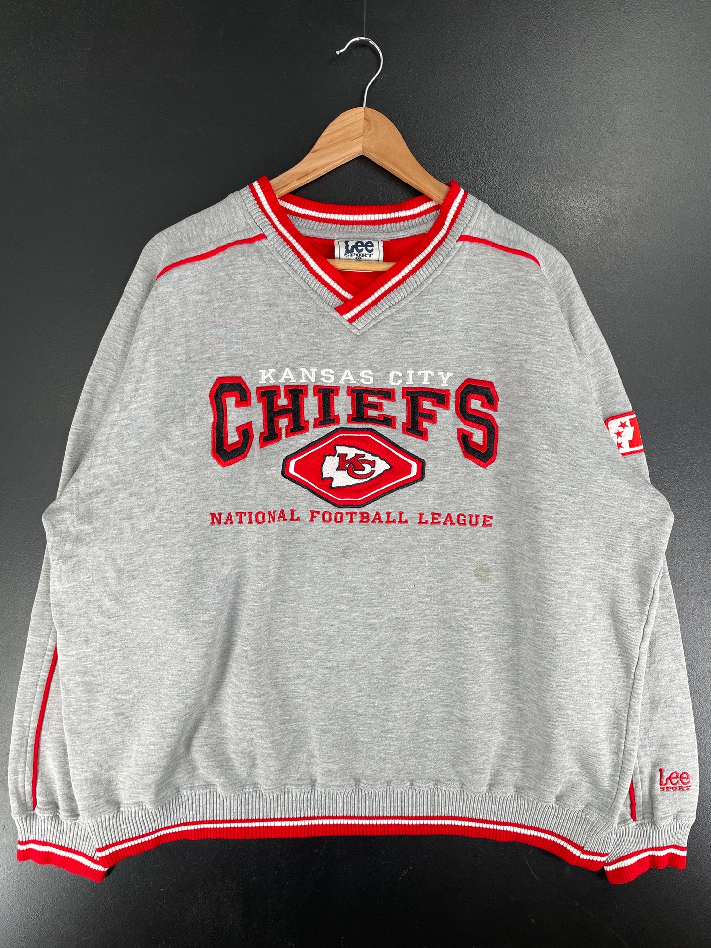 90’s KANSAS CITY CHIEFS Size XL NFL Sweat-Shirt / F5106S