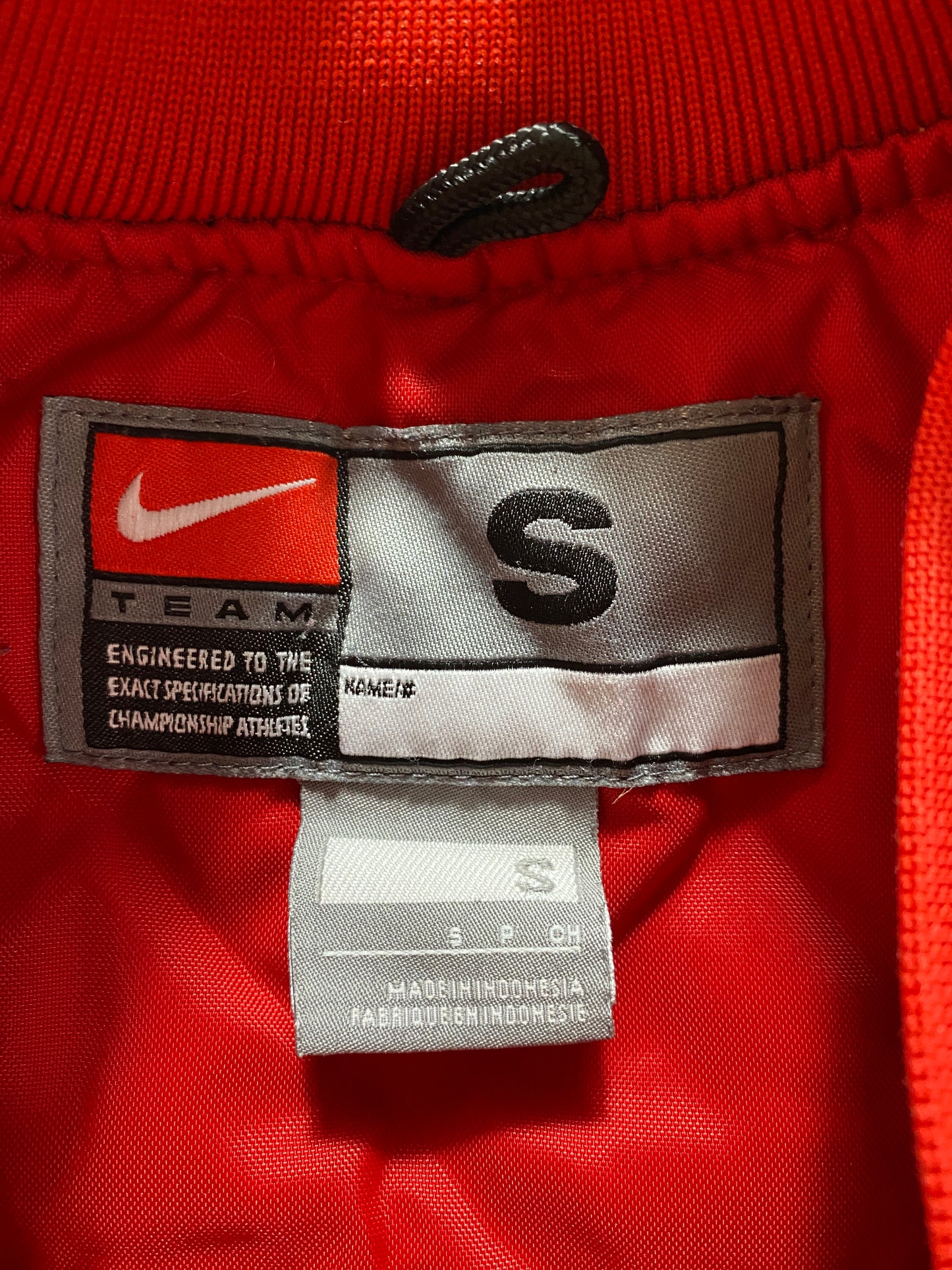 00' NIKE Size S Vintage Nylon Padded Jacket / G5068N