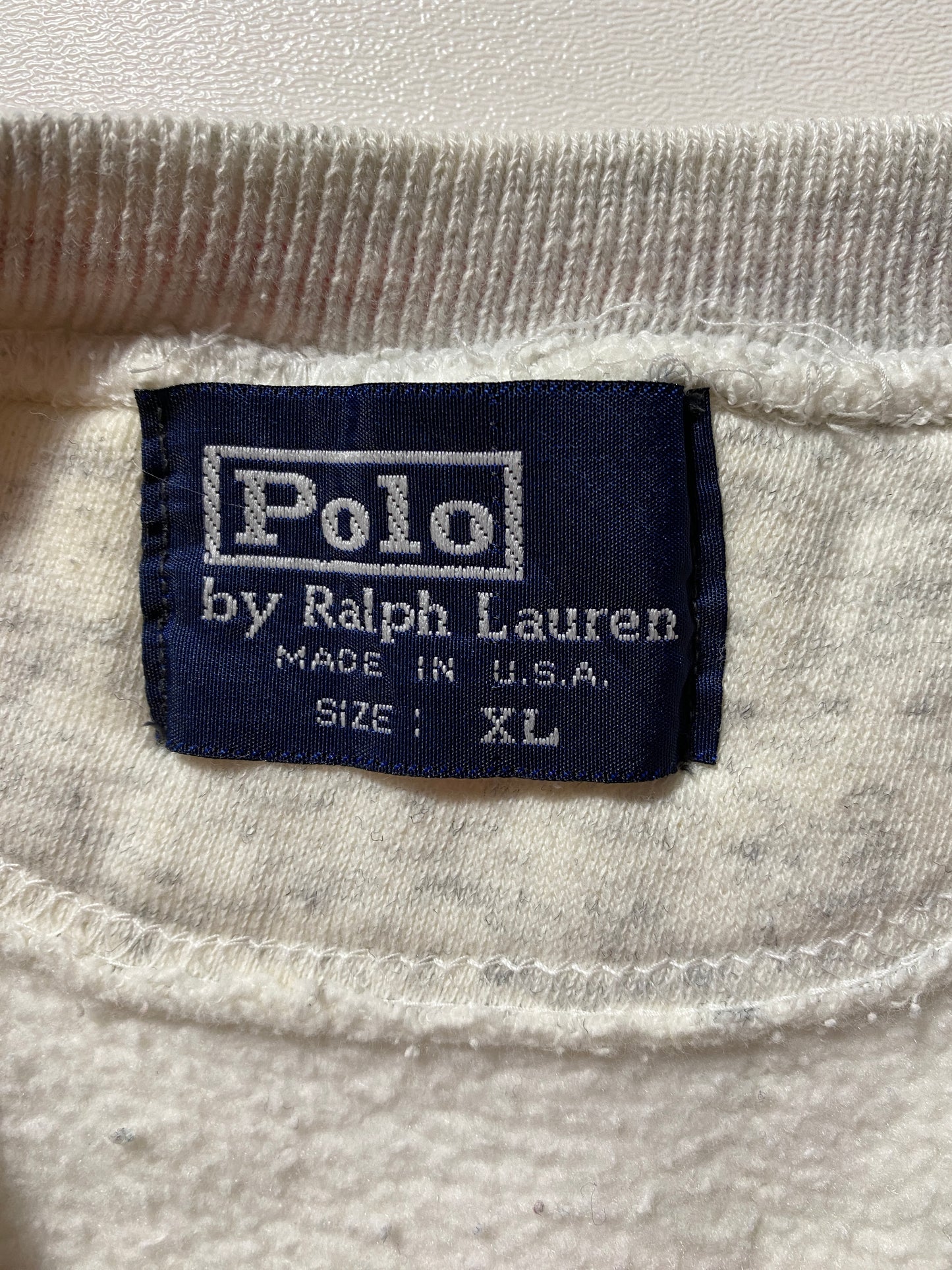 90's Remake POLO RALPH LAUREN Made in USA Size XL Vintage Sweat-shirt / G6167S