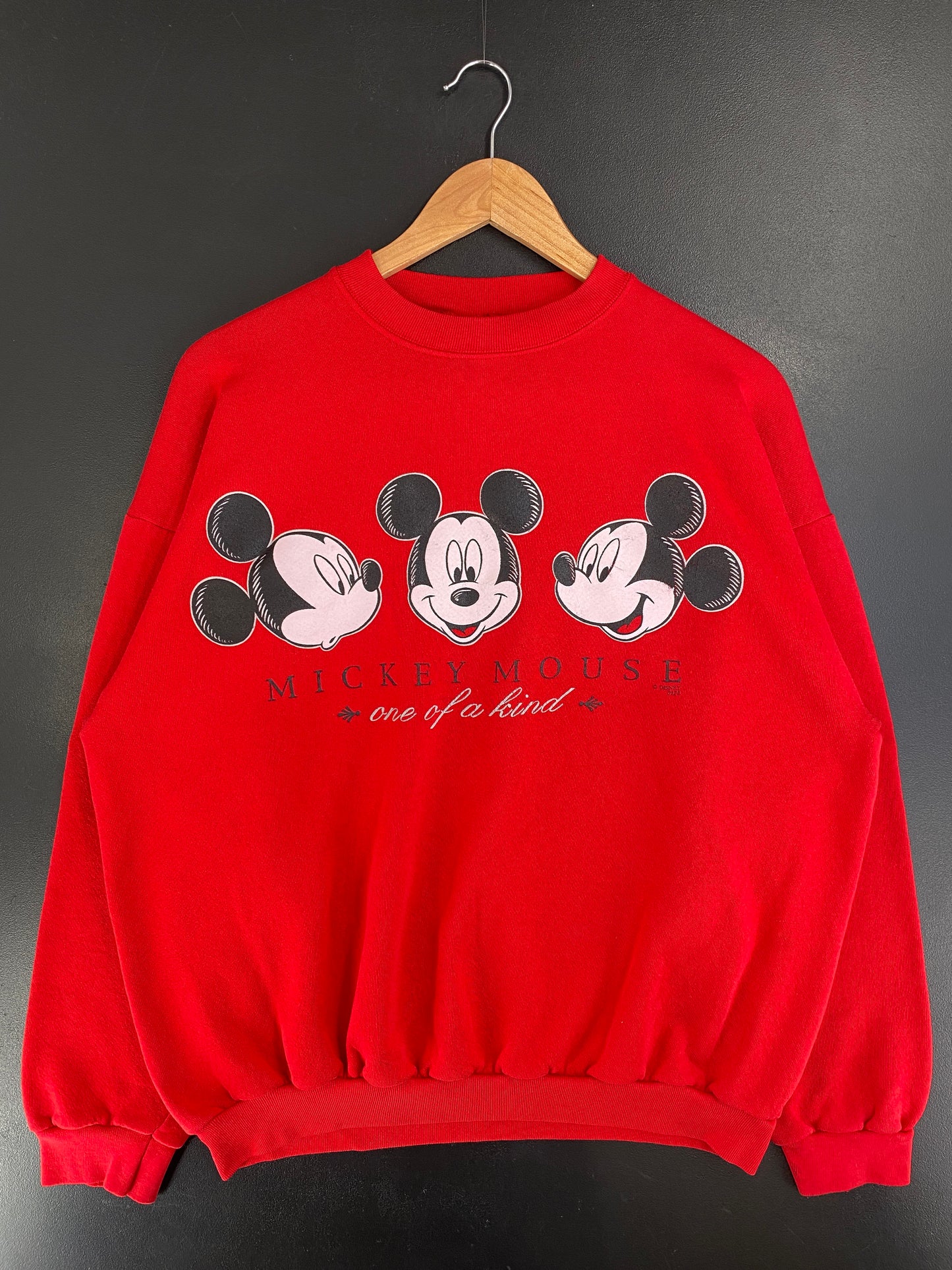 90's DISNEY MICKEY Made in USA Size XL Vintage Sweat-shirt / G2818S