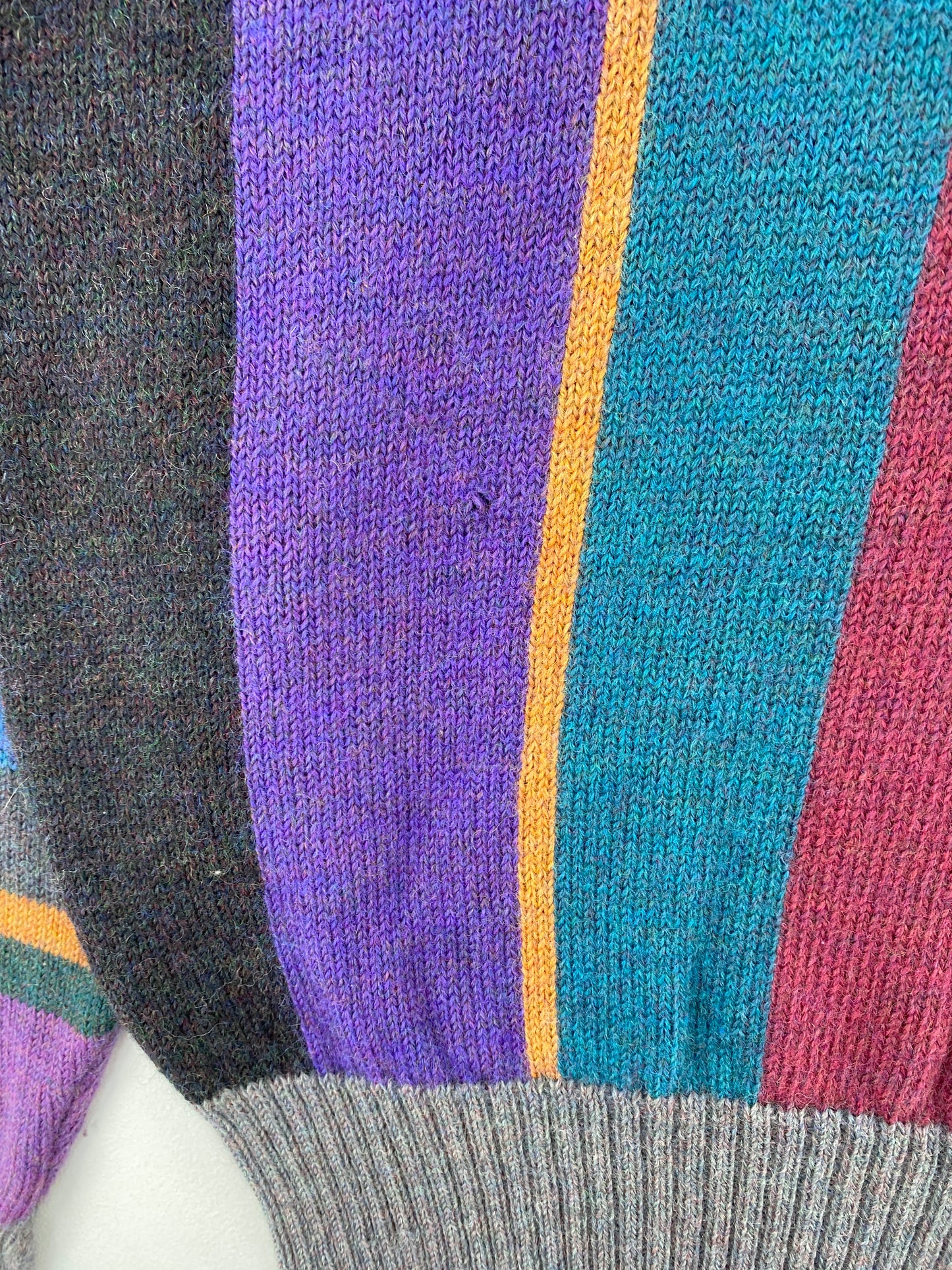 Vintage BOSTON TRADERS Size XL Wool Knit Sweater / G4826K